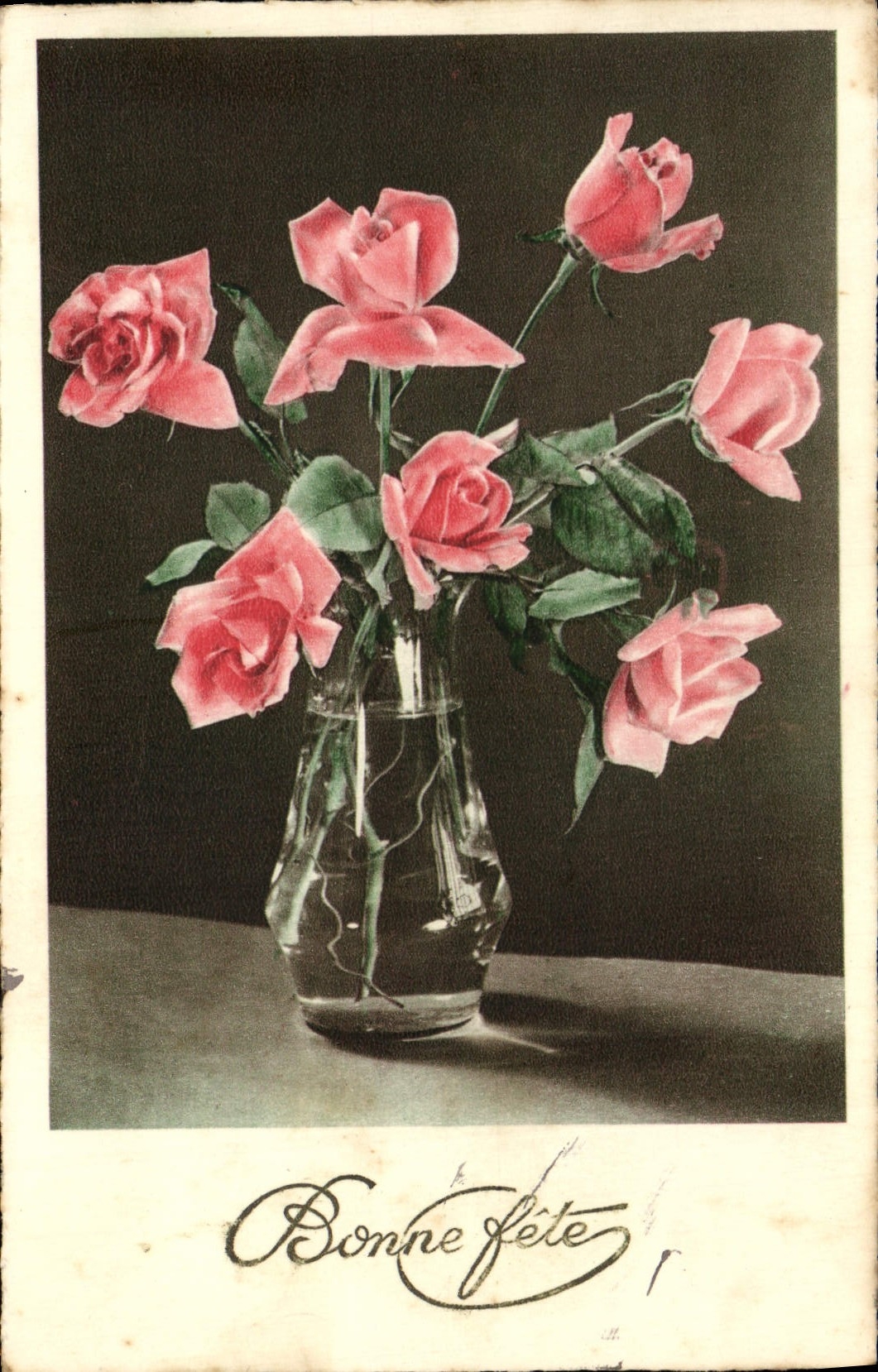 CPA Fantaisie Fleurs