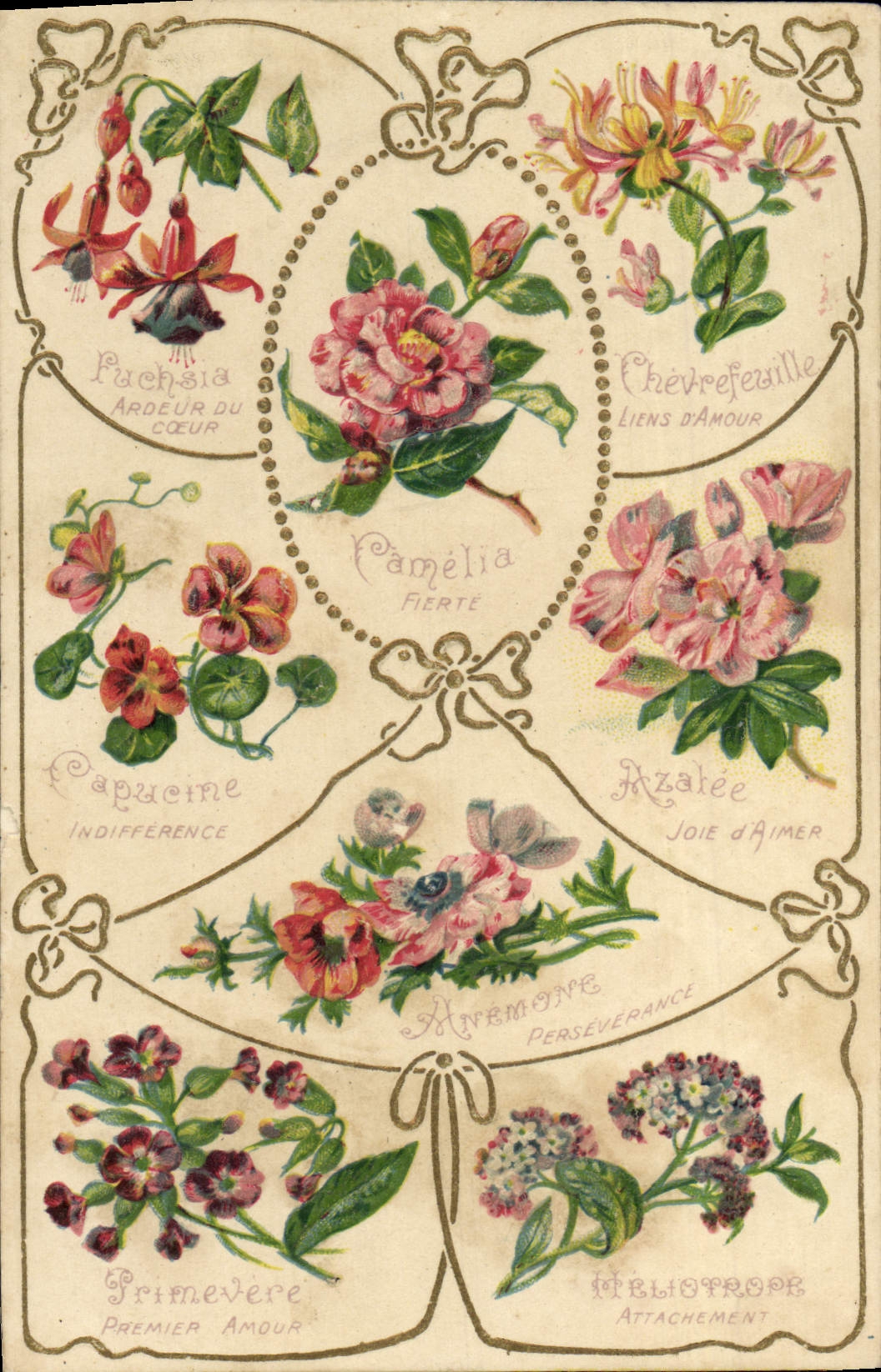 CPA Fantaisie Fleurs 