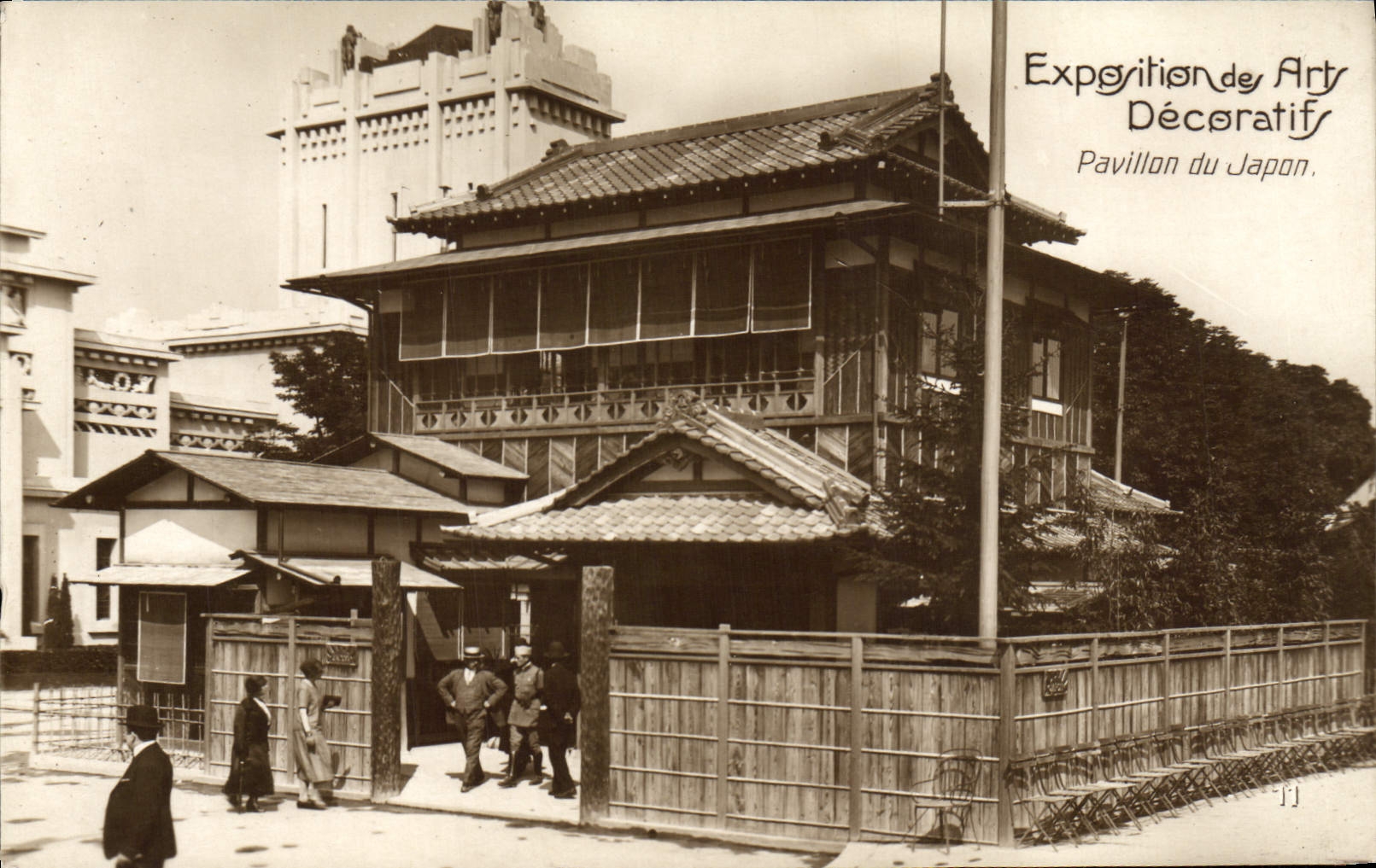 CPA Exposition des Arts Decoratifs Pavillon du Japon