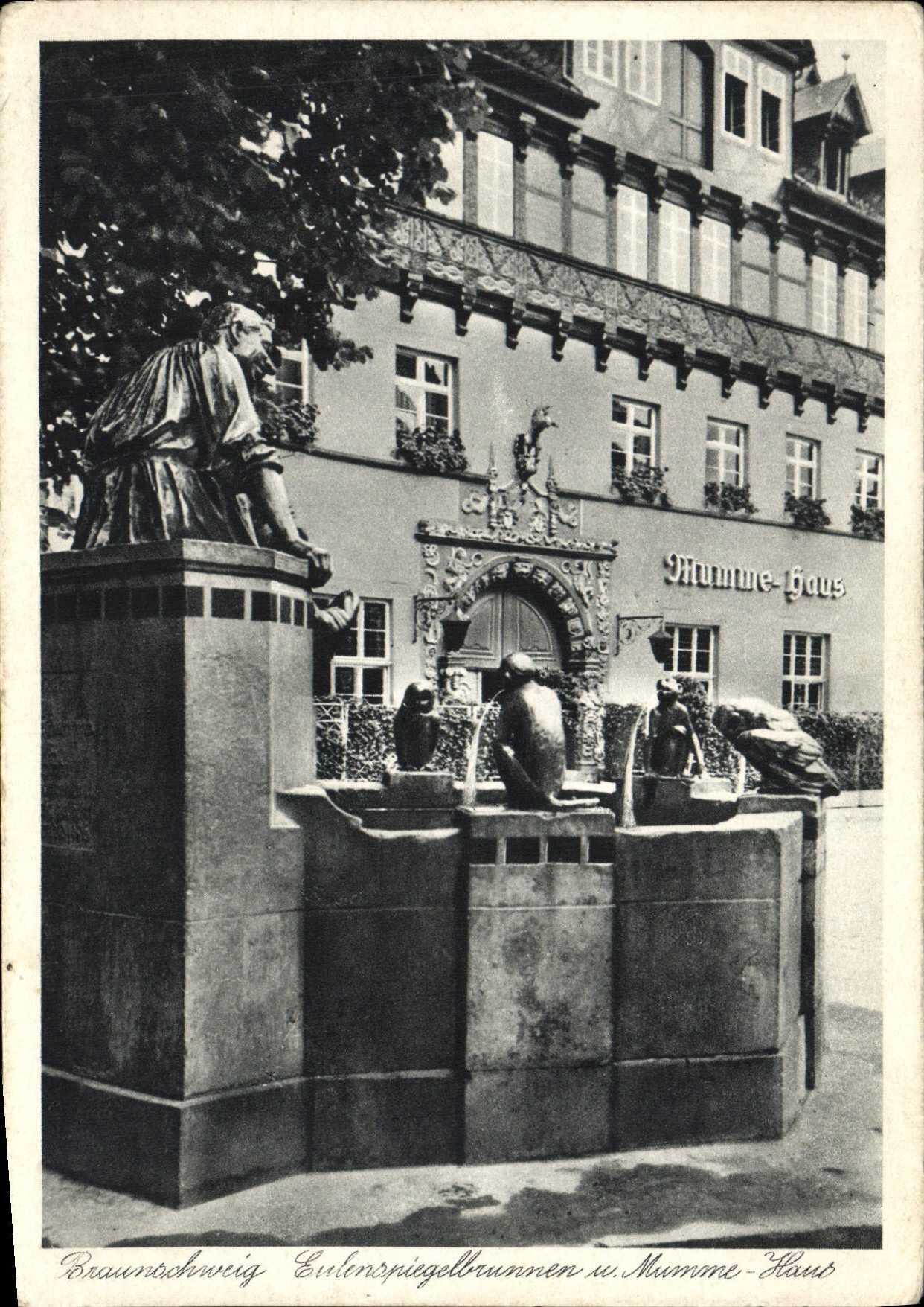 VINTAGE POSTCARD Braunschweig
