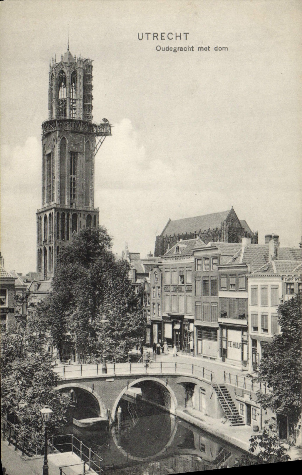 CPA Utrecht Oudegracht Met Dom