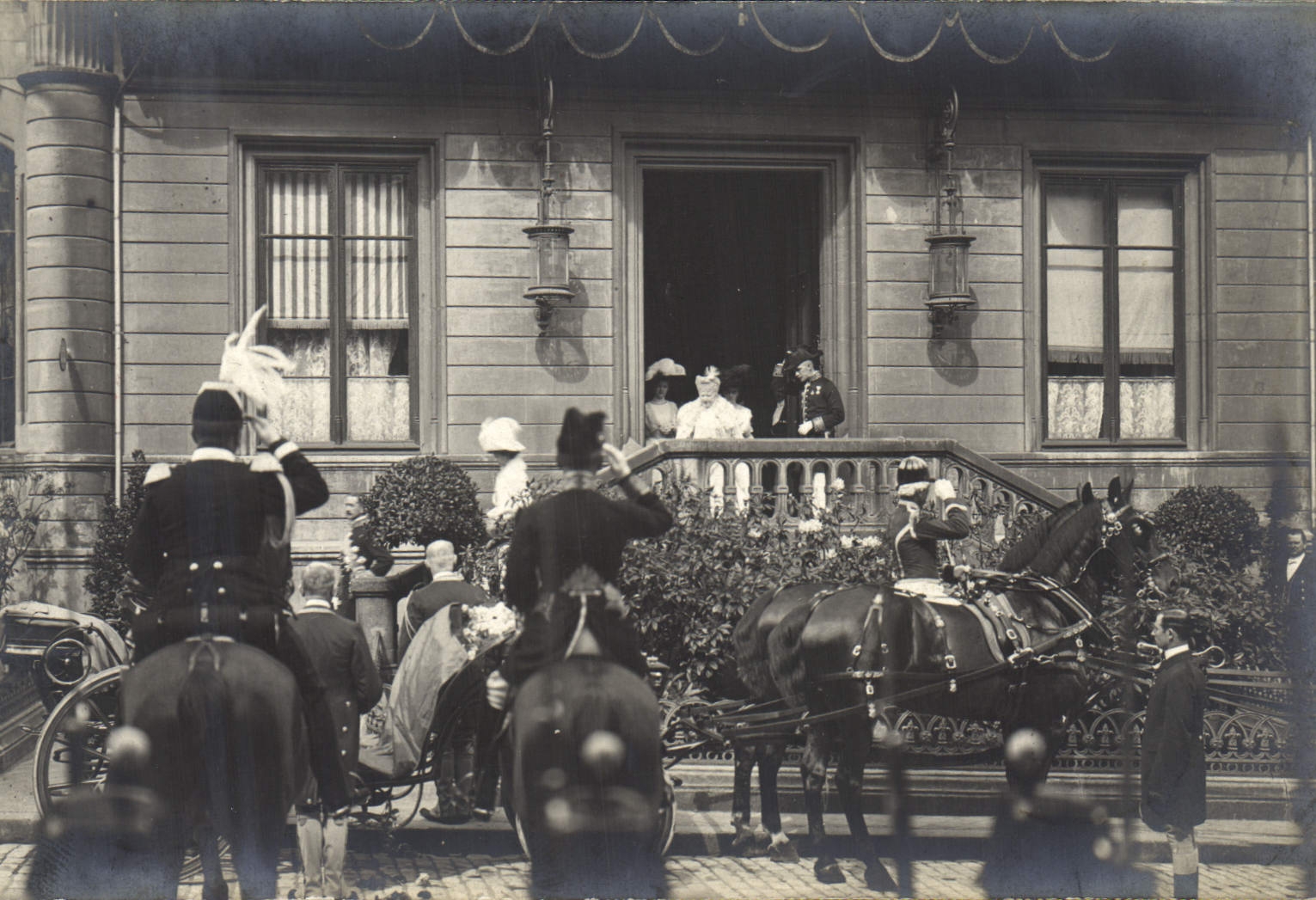 CARTE PHOTO Famille royale Pays Bas