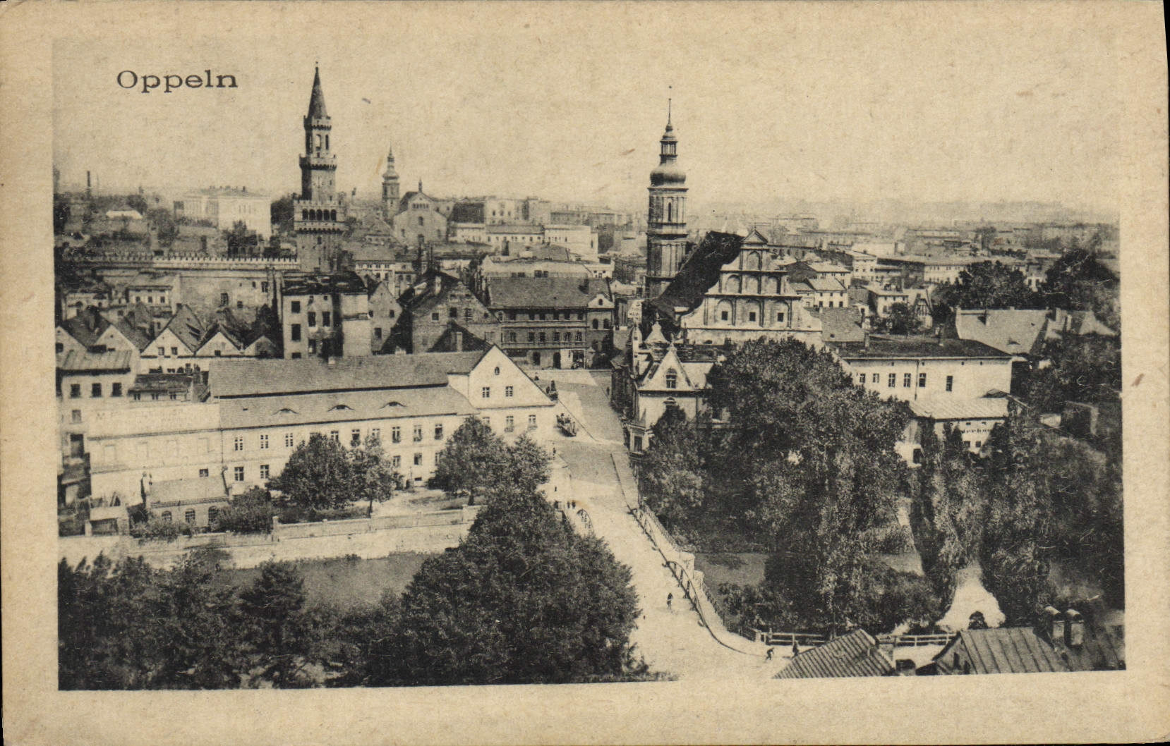 CPA Oppeln Pologne Polska Poland