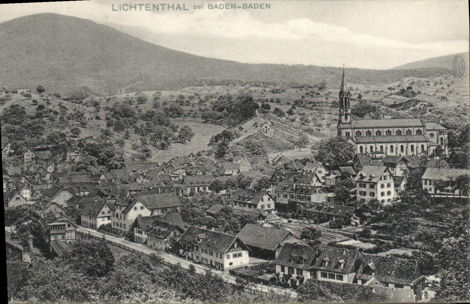 CPA Lichtenhal bei Baden Baden