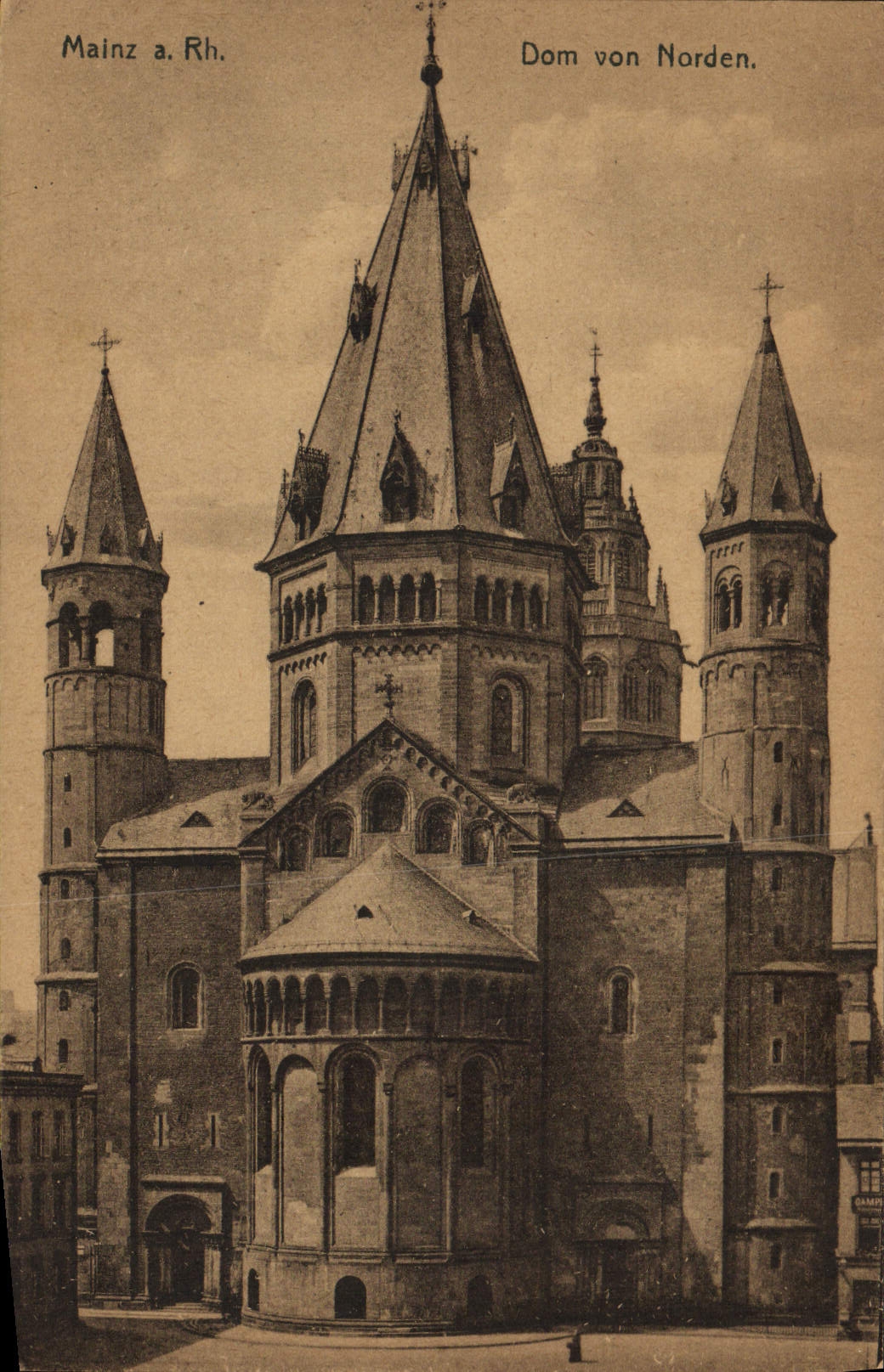 VINTAGE POSTCARD Mainz Rh Dom Won Norden