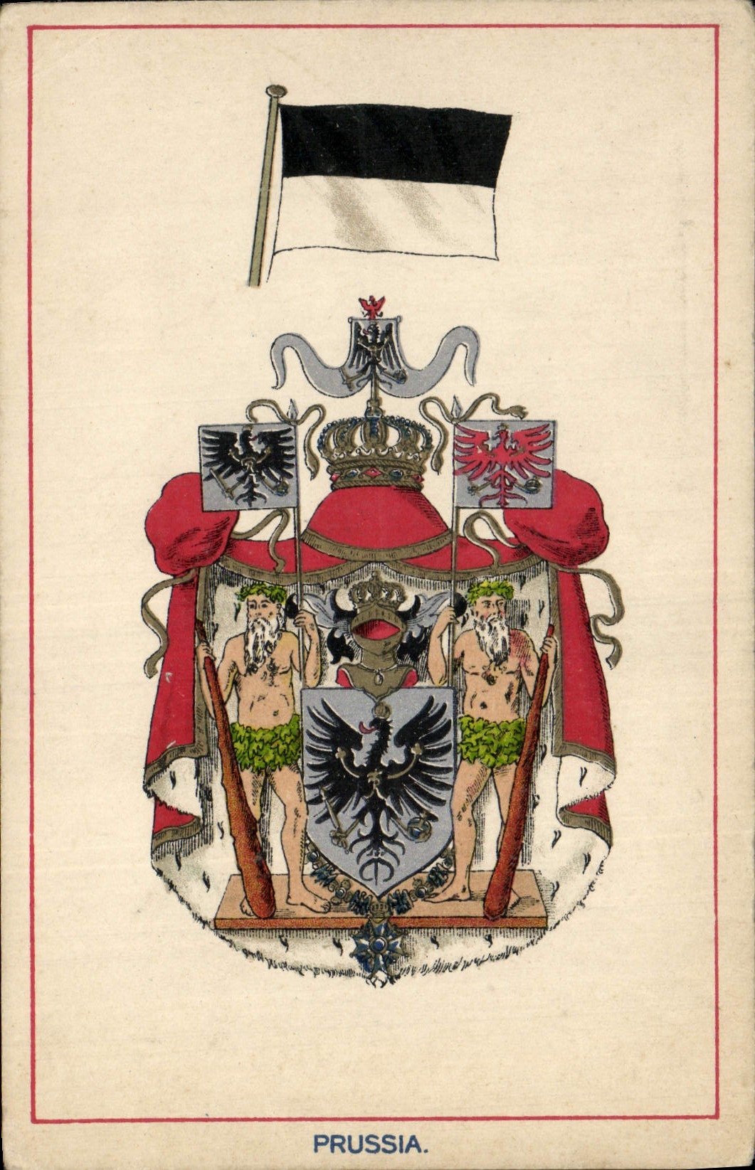 VINTAGE POSTCARD Prussia