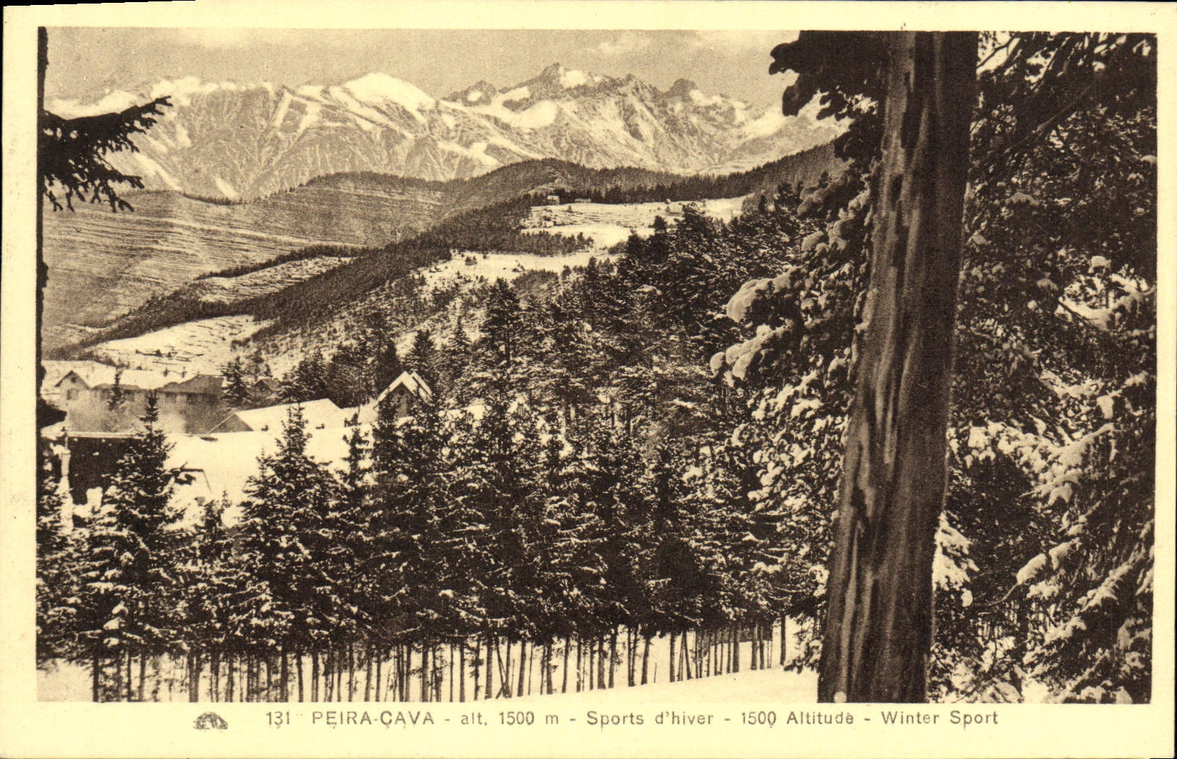 CPA Peira Cava Sports d'hiver