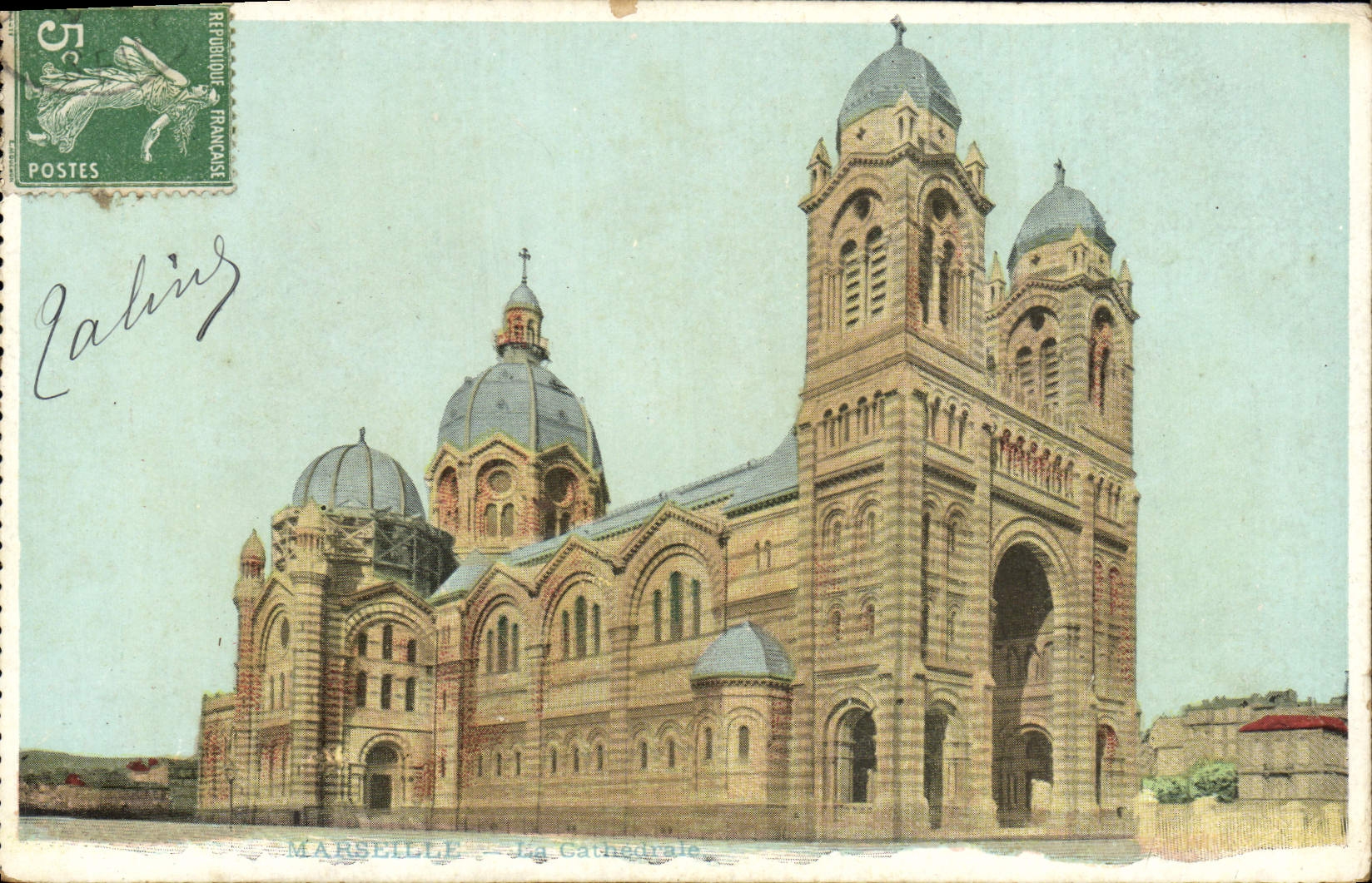 CPA Marseille La cathedrale