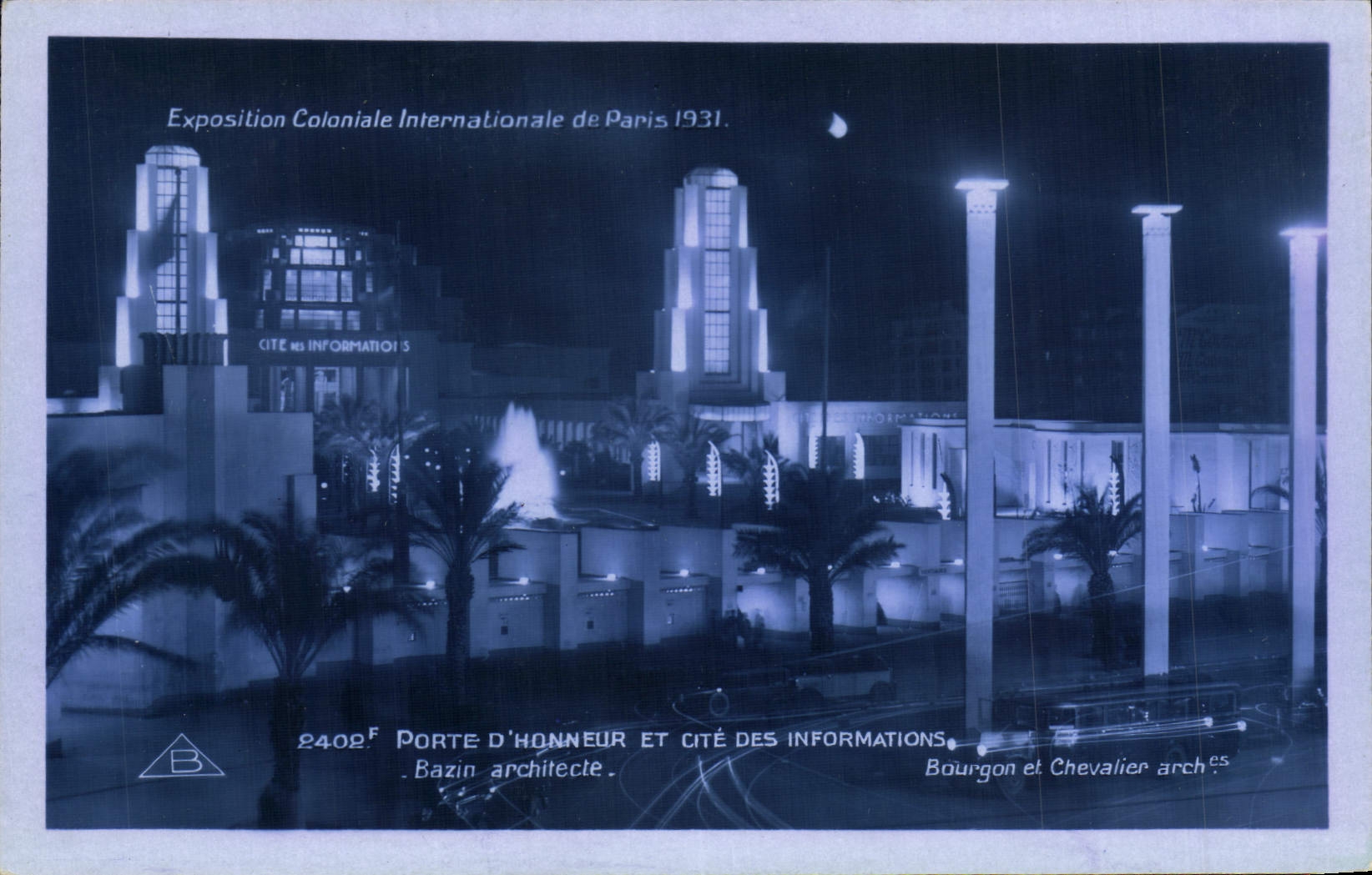 CPA Exposition Coloniale Internationale de Paris 1931 Porte d'honneur et cite des Informations