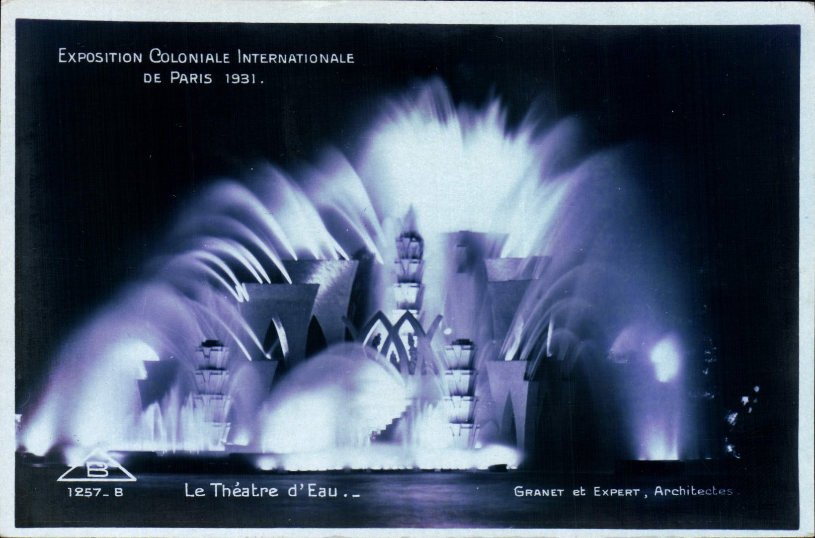 CPA Exposition Coloniale Internationale De Paris 1931 Le theatre d'eau