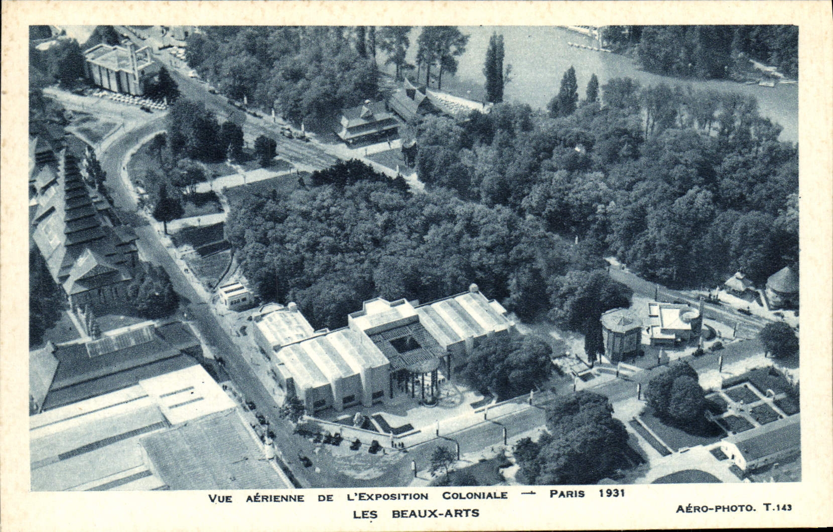 CPA Exposition Coloniale Internationale De Paris 1931 Vue aerienne Les Beaux ARts