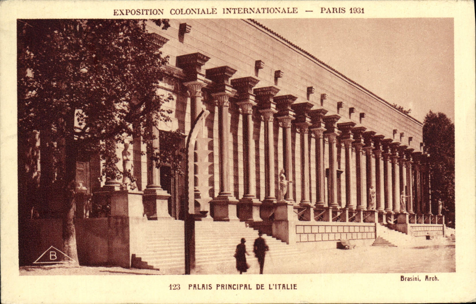 CPA Exposition Coloniale Internationale De Paris 1931 Palais principal de l'Italie