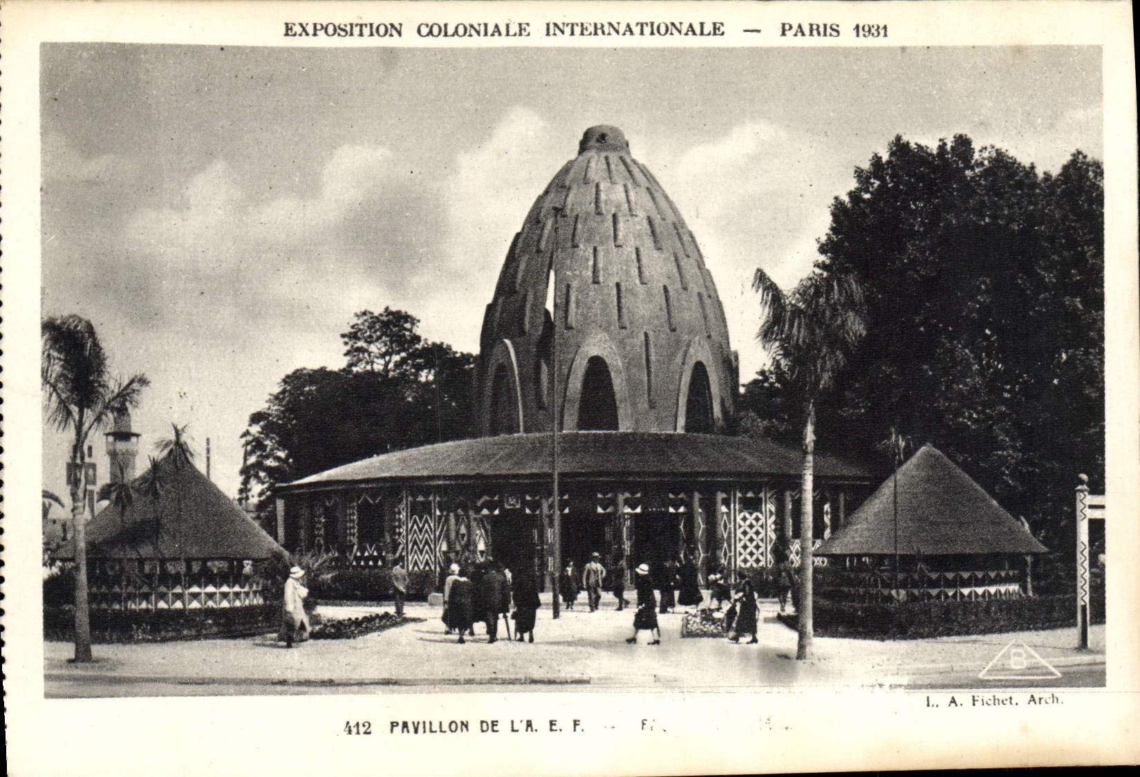CPA Exposition Coloniale Internationale De Paris 1931 Pavillon de l'AEF