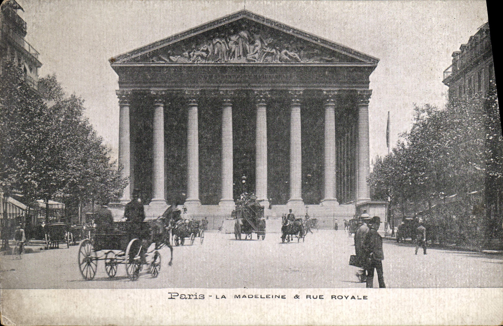 CPA Paris La Madeleine Rue Royale