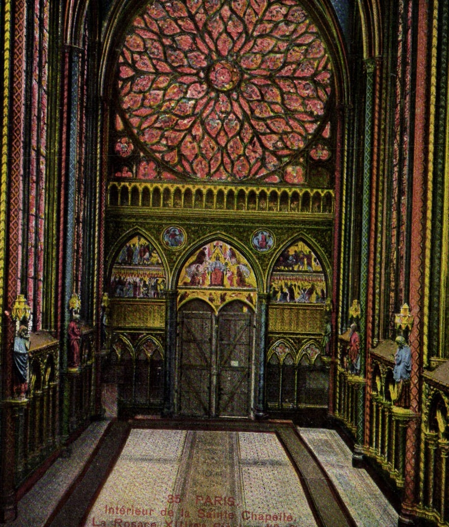 VINTAGE POSTCARD Interior Paris Of Sartie Vault