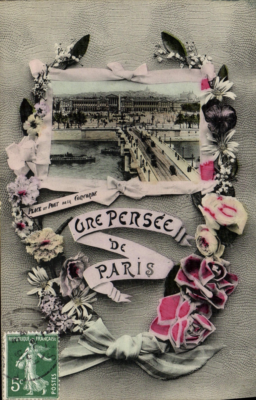 La POSTAL de la VENDIMIA un pensamiento de París pone armonía