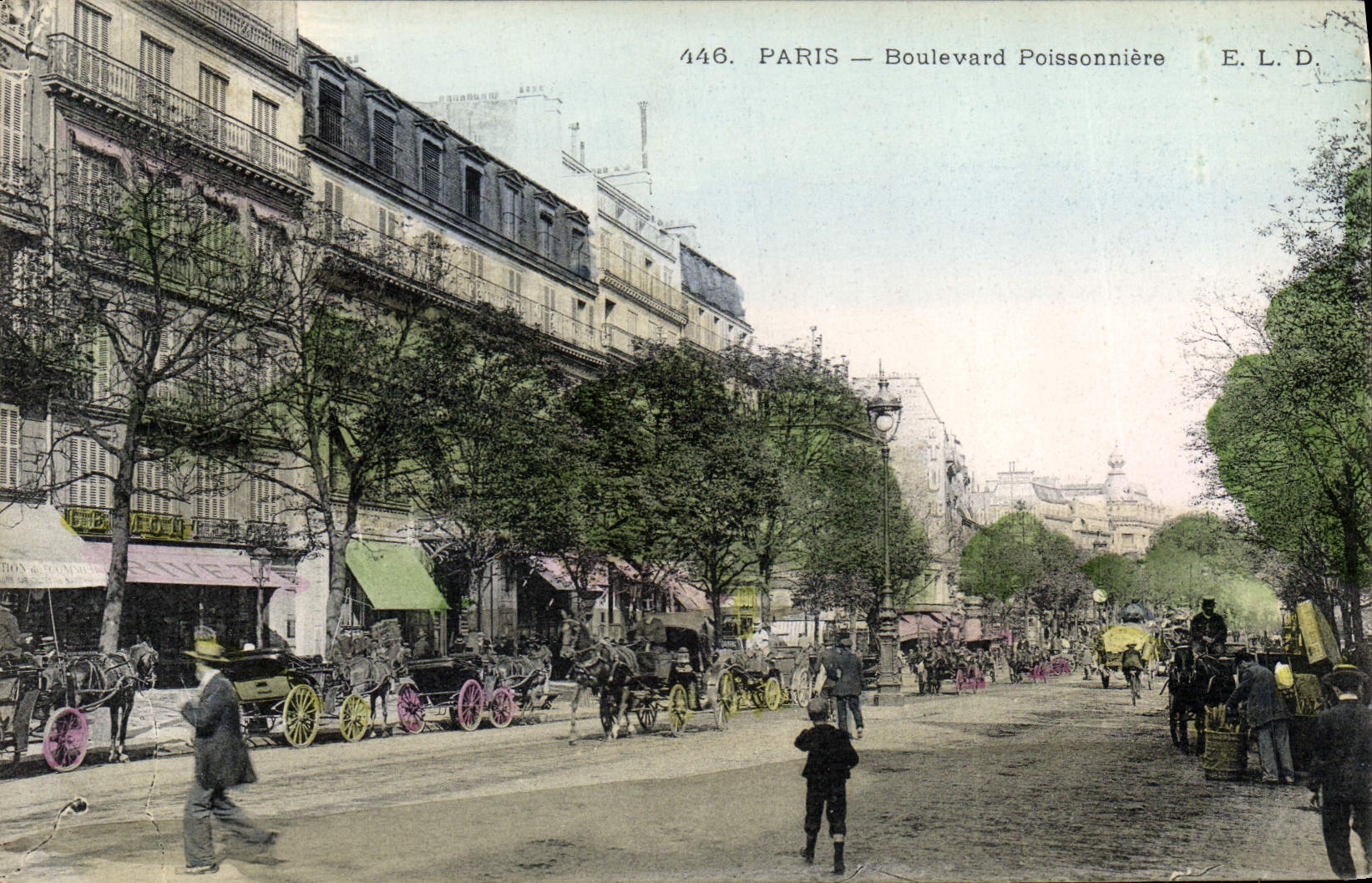 CPA Paris Boulevard Poissonniere