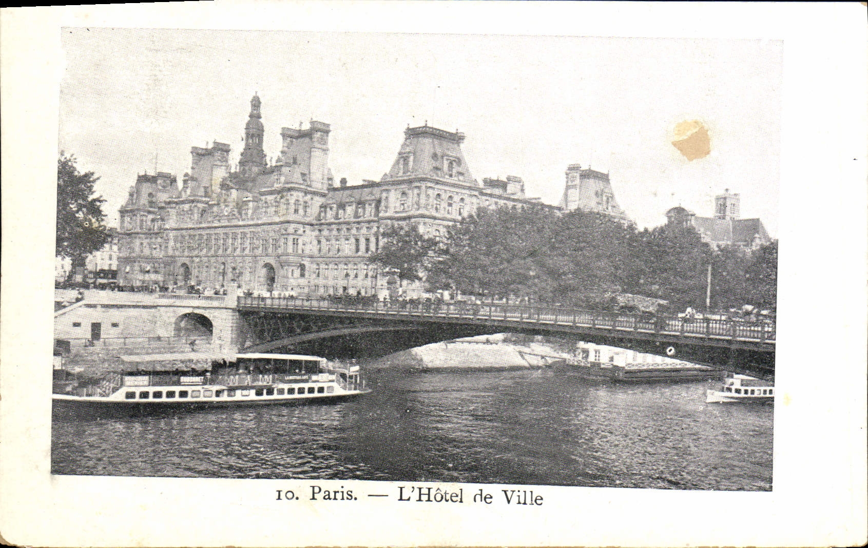 CPA Paris L'Hotel De Ville