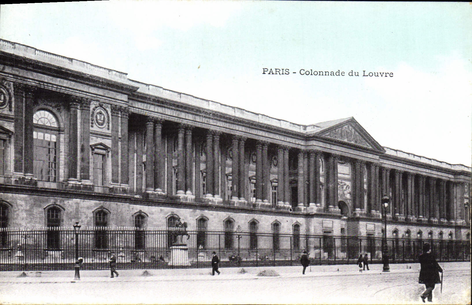 CPA Paris Colonnade Du Louvre