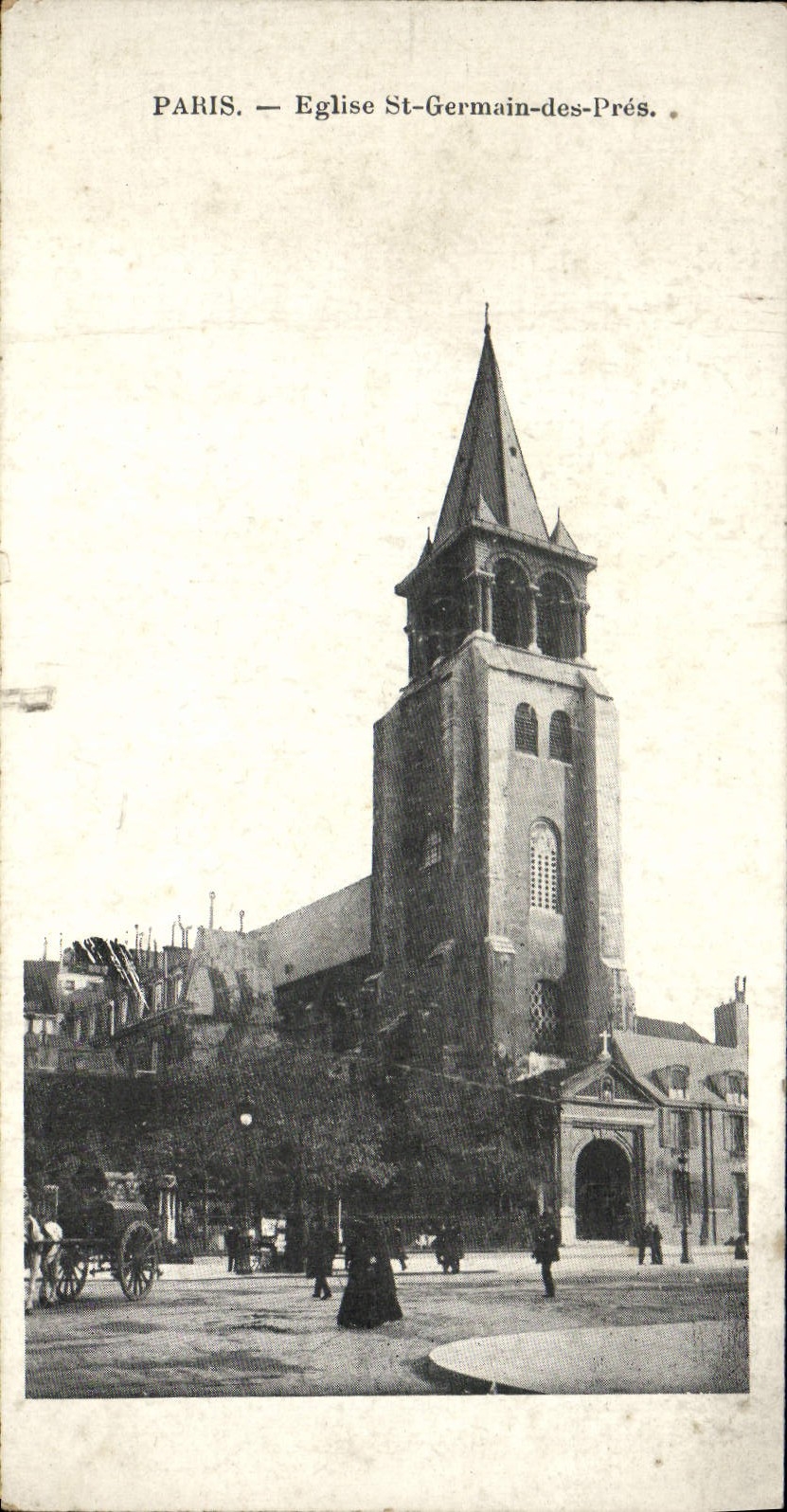CPA Paris Eglise St Germain Des Pres