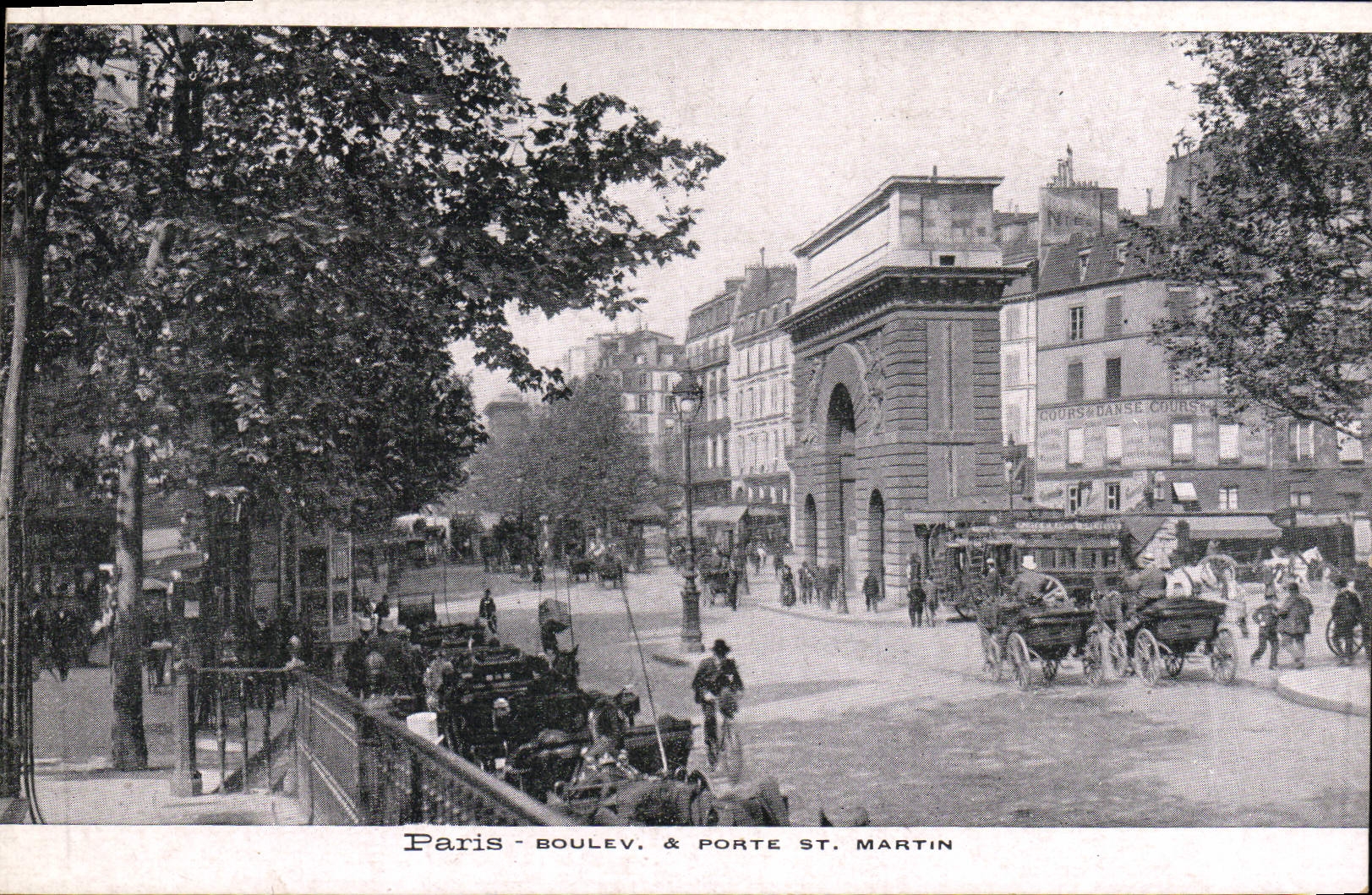 CPA Paris Porte St Martin