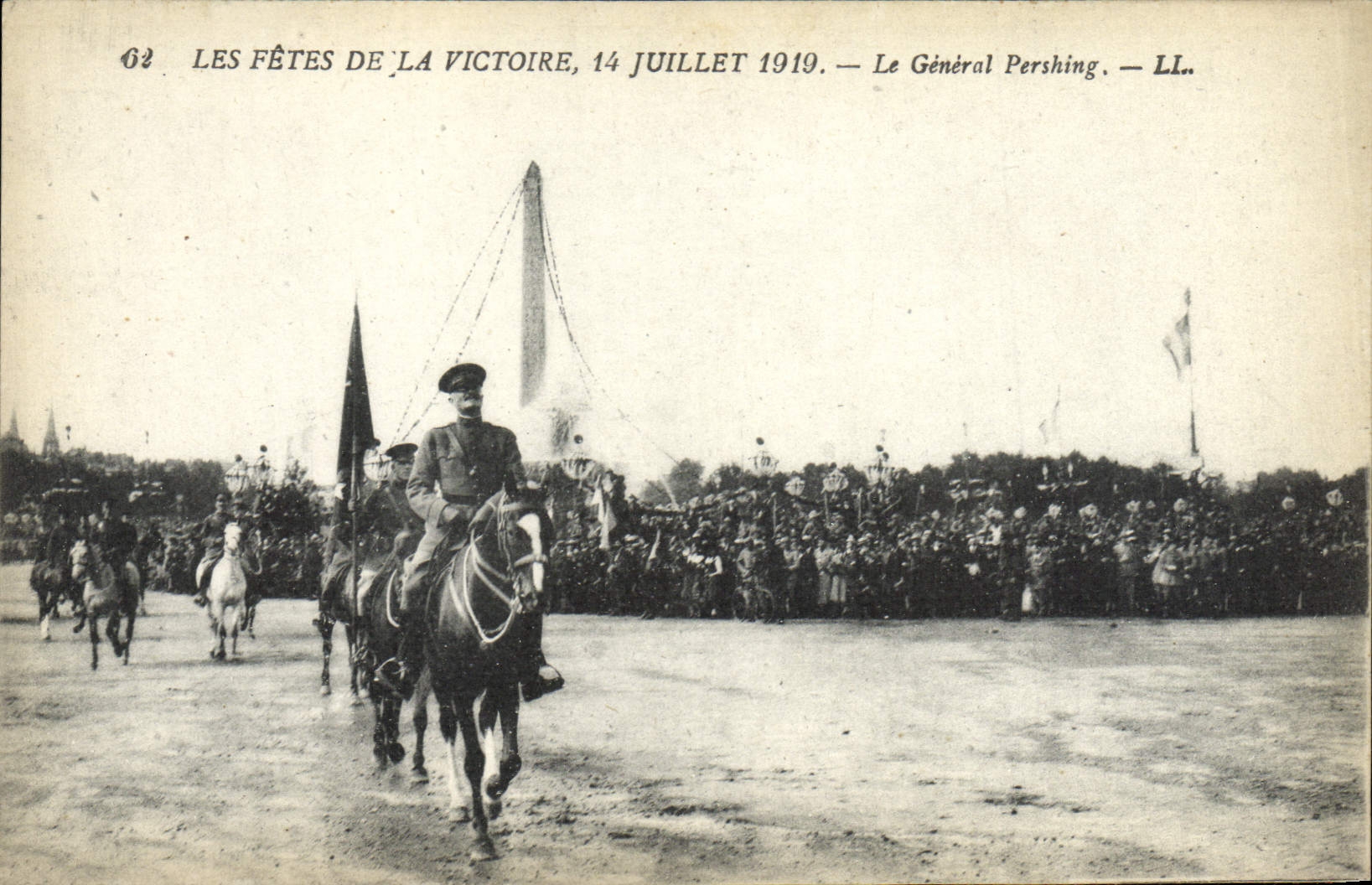CPA Les Fetes De La Victoire 14 Juillet 1919 Le General Pershing Militaria 