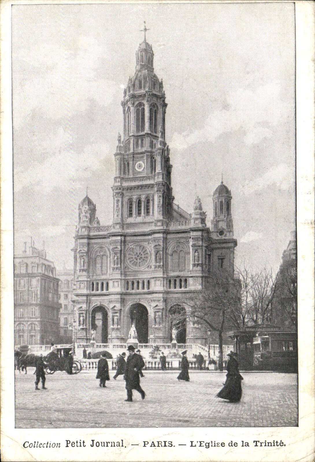 CPA Paris L'Eglise De La Trinite
