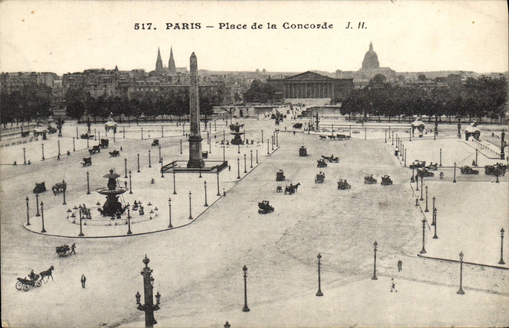 CPA Paris Place De La Concorde