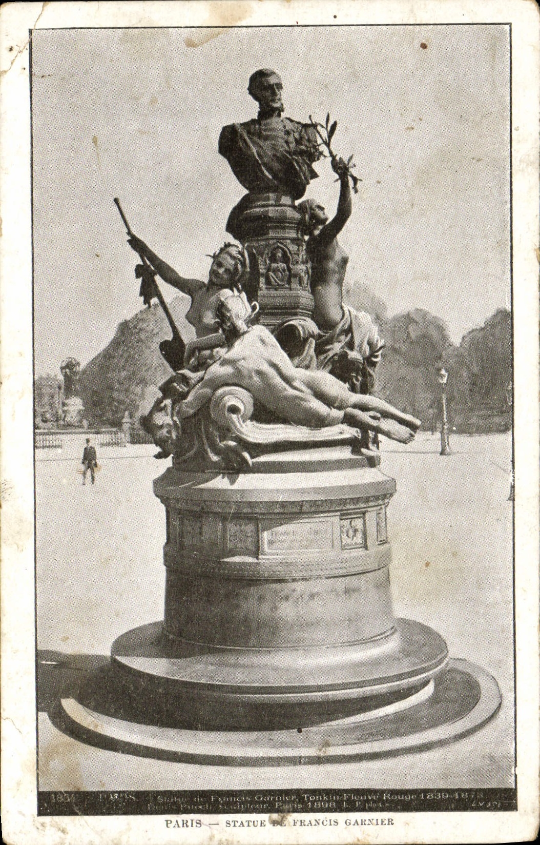 VINTAGE POSTCARD Paris Rules Francis Garnier