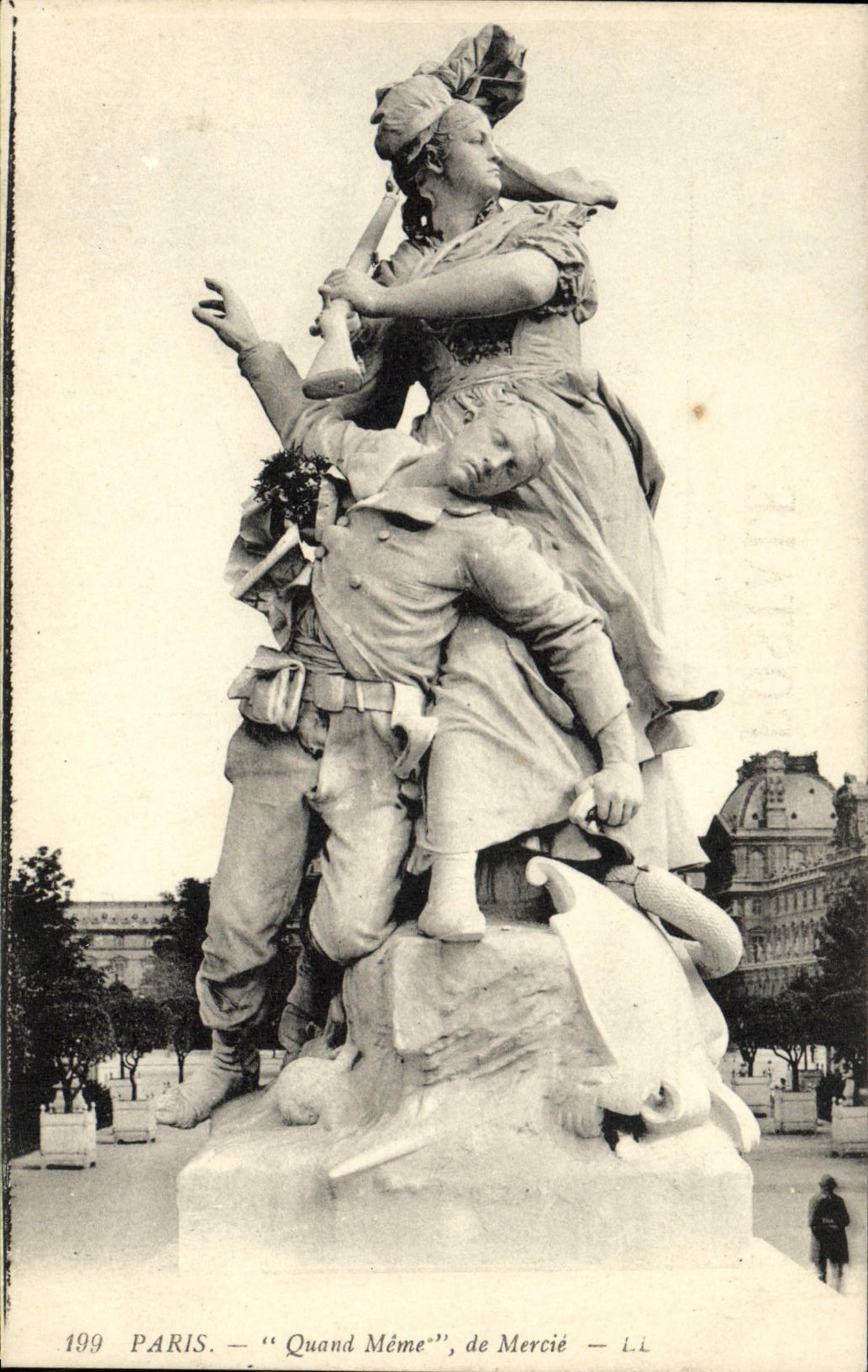 CPA Paris Quand Meme De Mercie