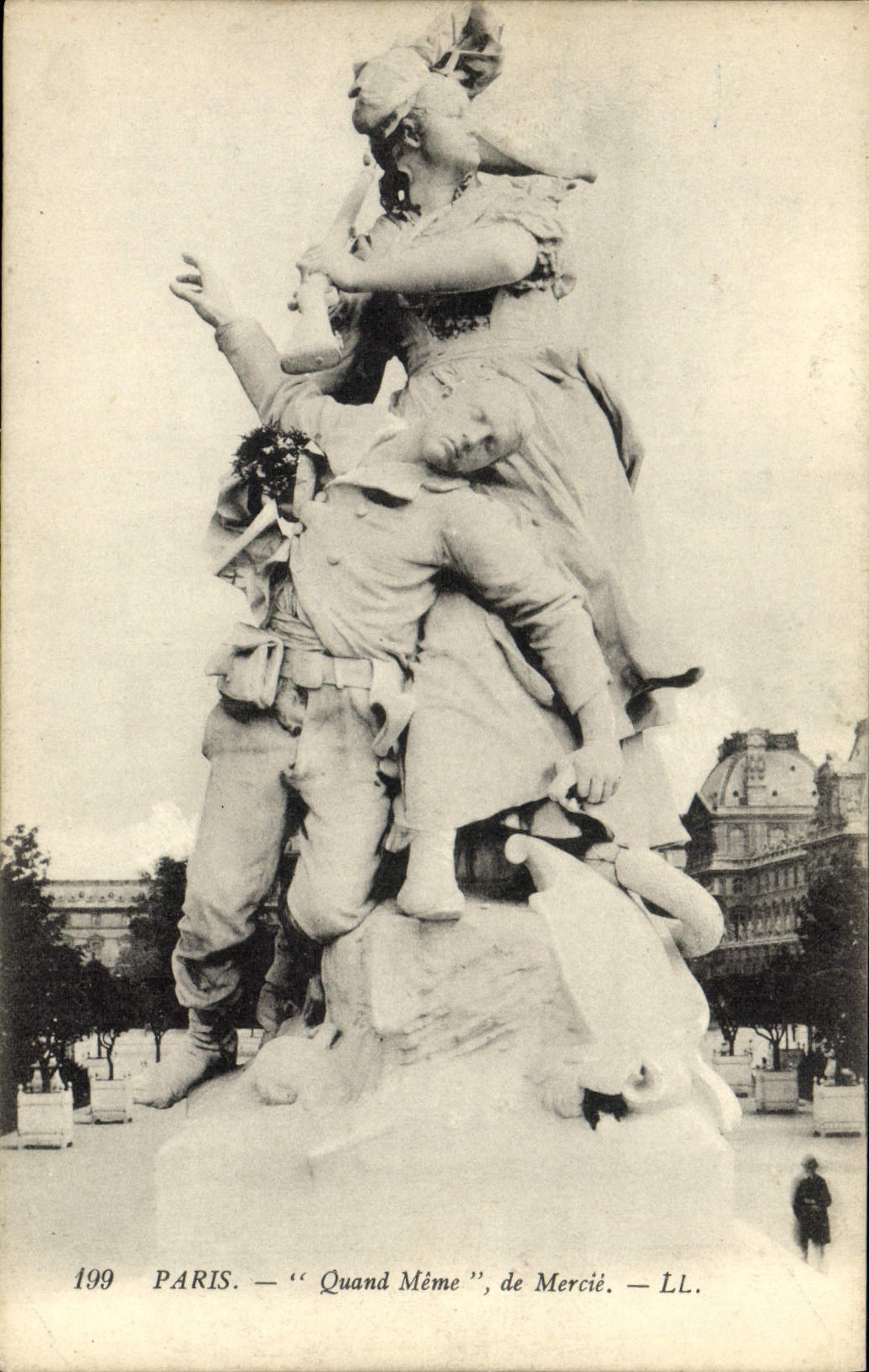 CPA Paris Quand Meme De Mercie