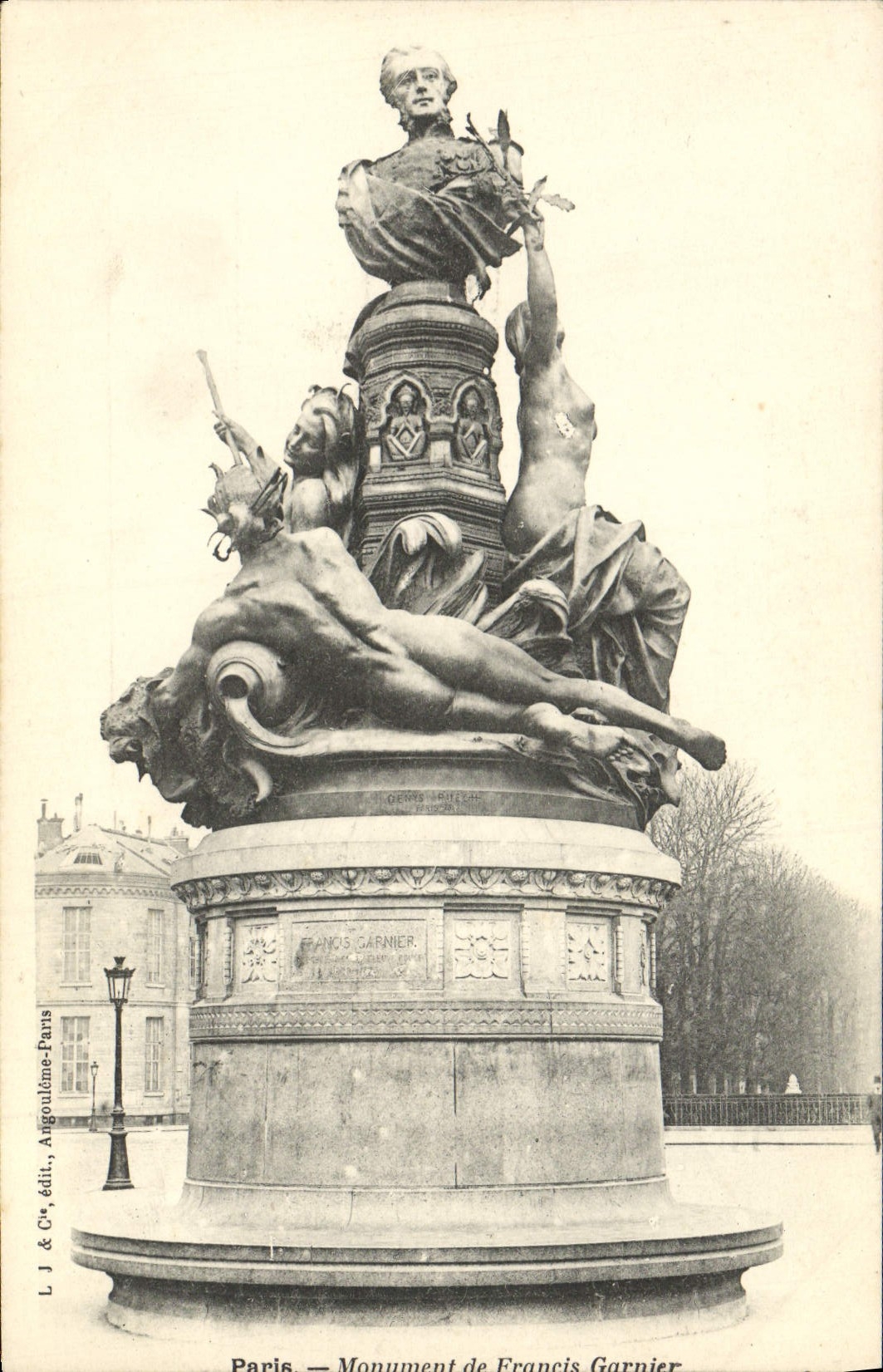 CPA Paris Monument De Francis Garnier