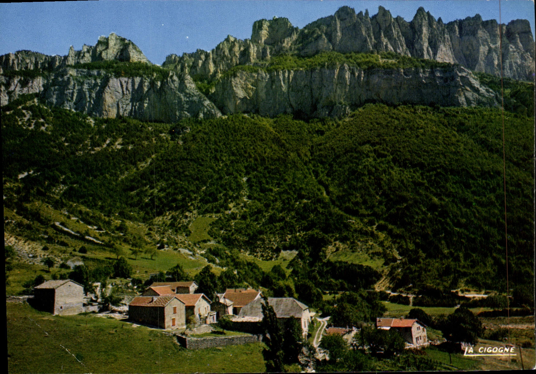 MODERN CARD Surroundings De Die Archiane And Its Circus Of Mountains