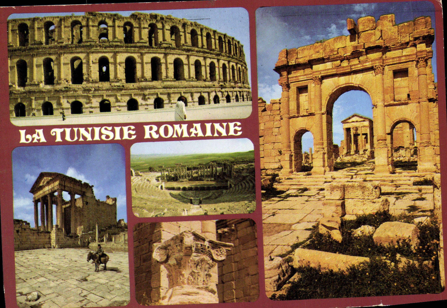 MODERN CARD Roman Tunisia