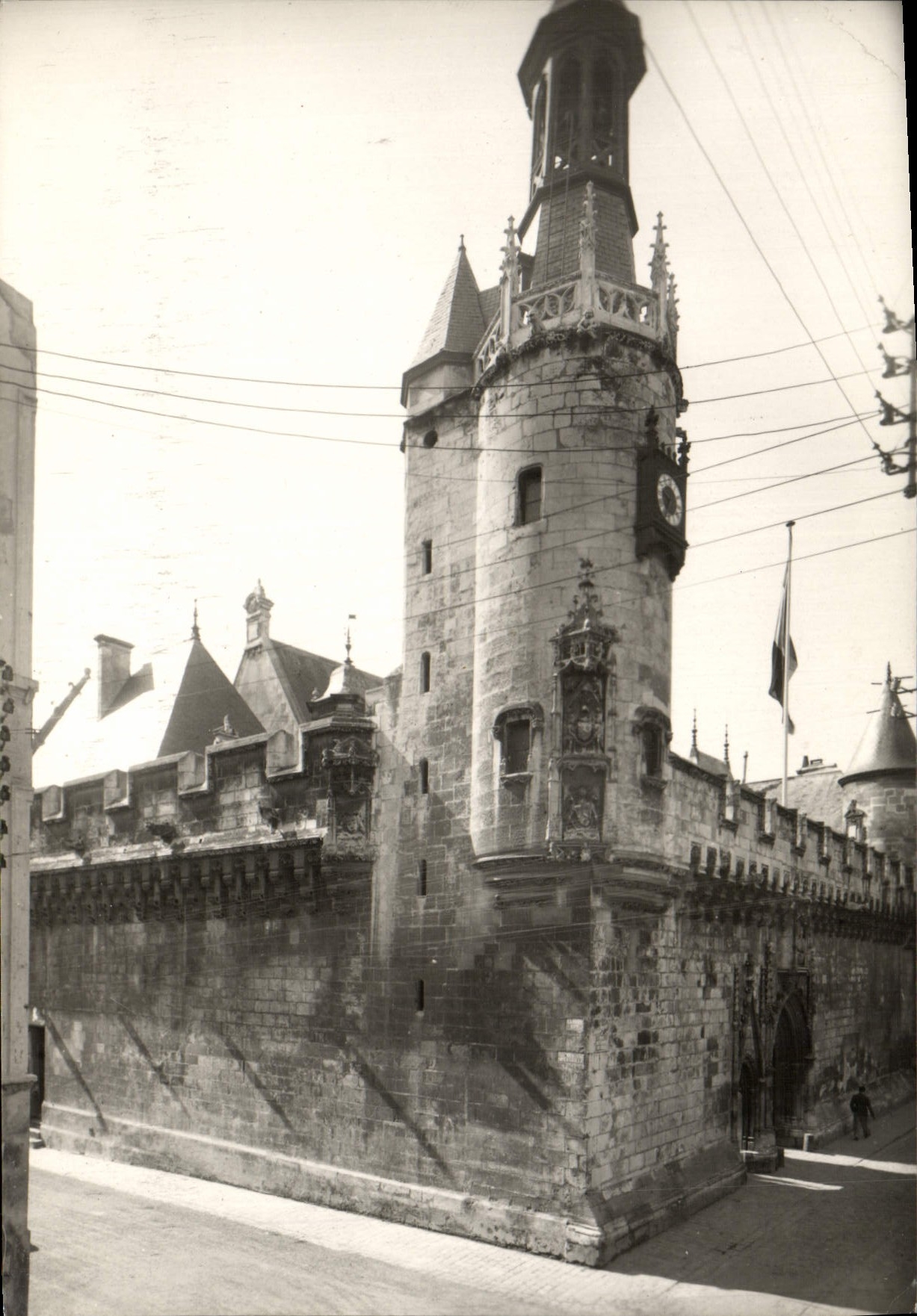 MODERN CARD Town hall Of the La Rochelle