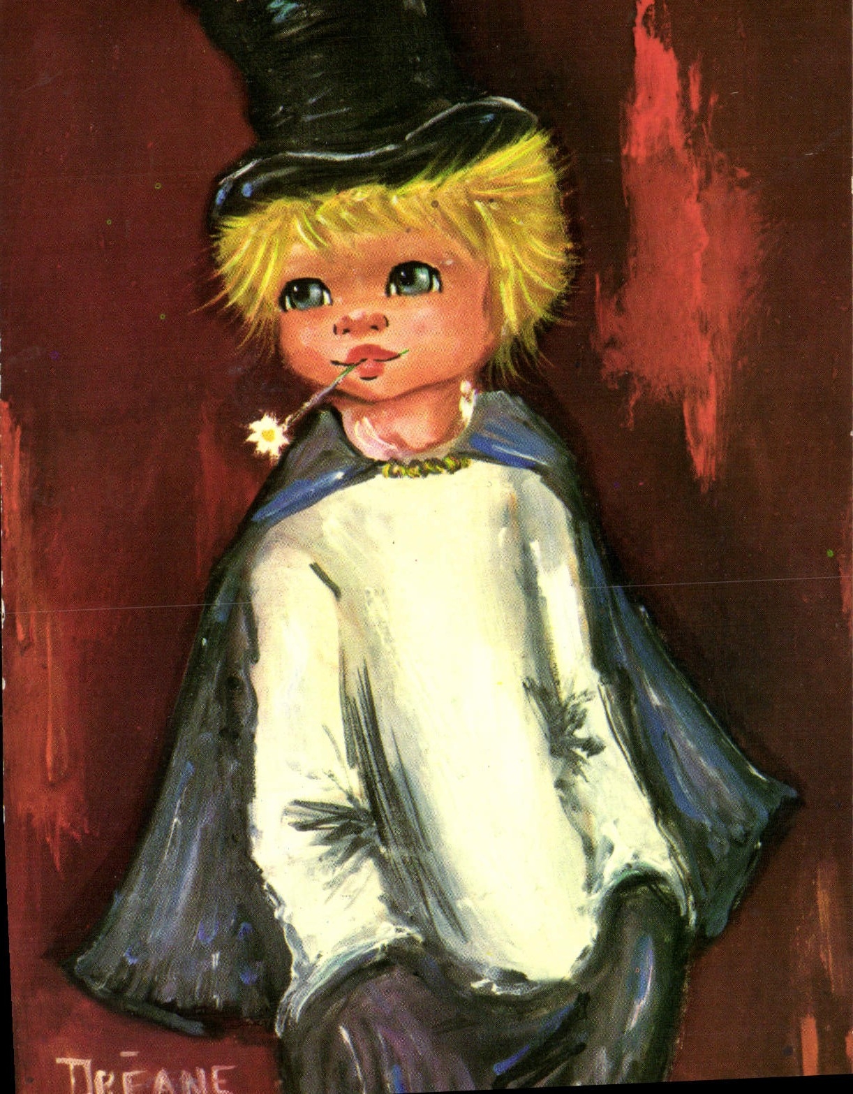 MODERN CARD Flower With the Teeth