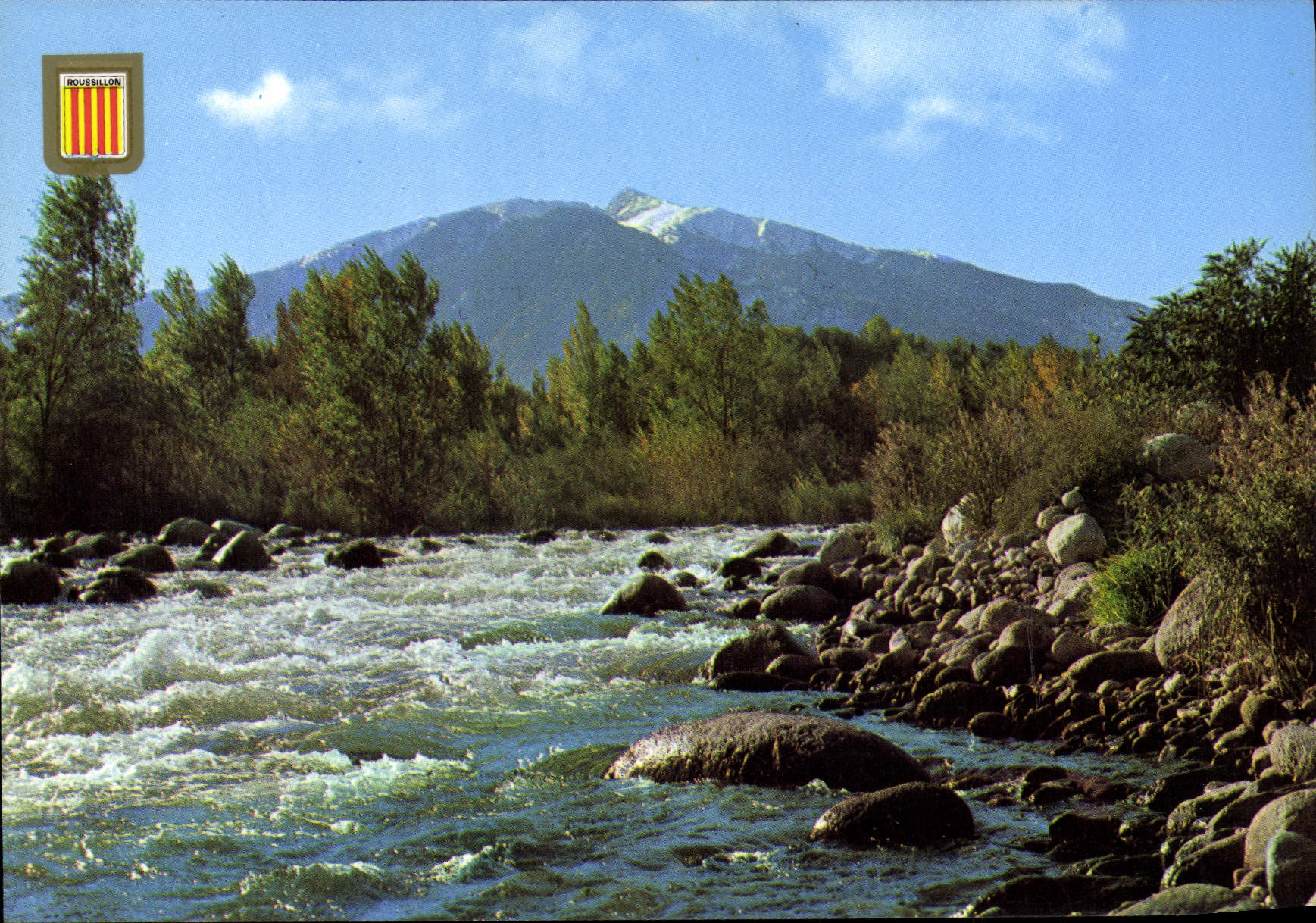 MODERN CARD Light And Colors Of Conflent the Small fireclay cup And Canigou