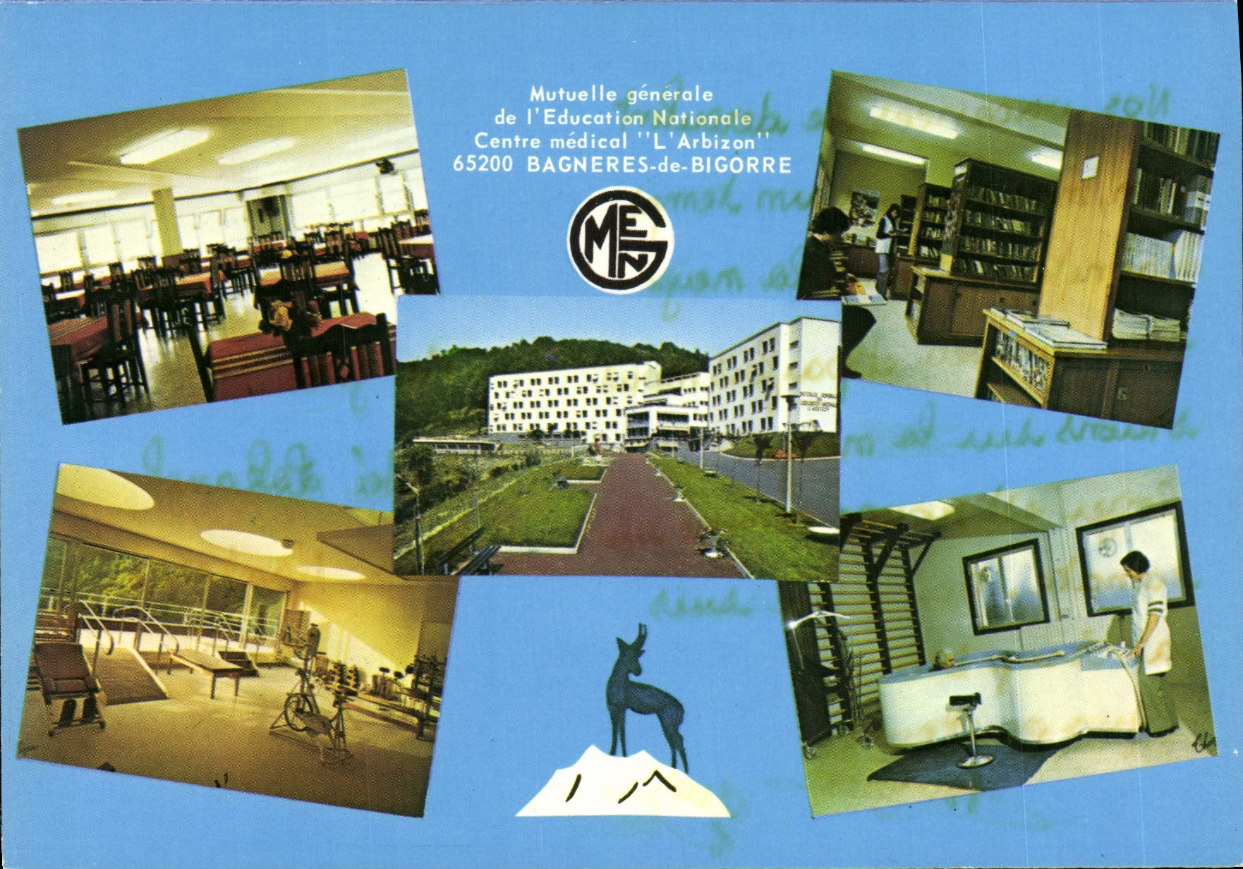 MODERN CARD General mutual company Of State education Medical center Arbizon Bagneres de Bigorre