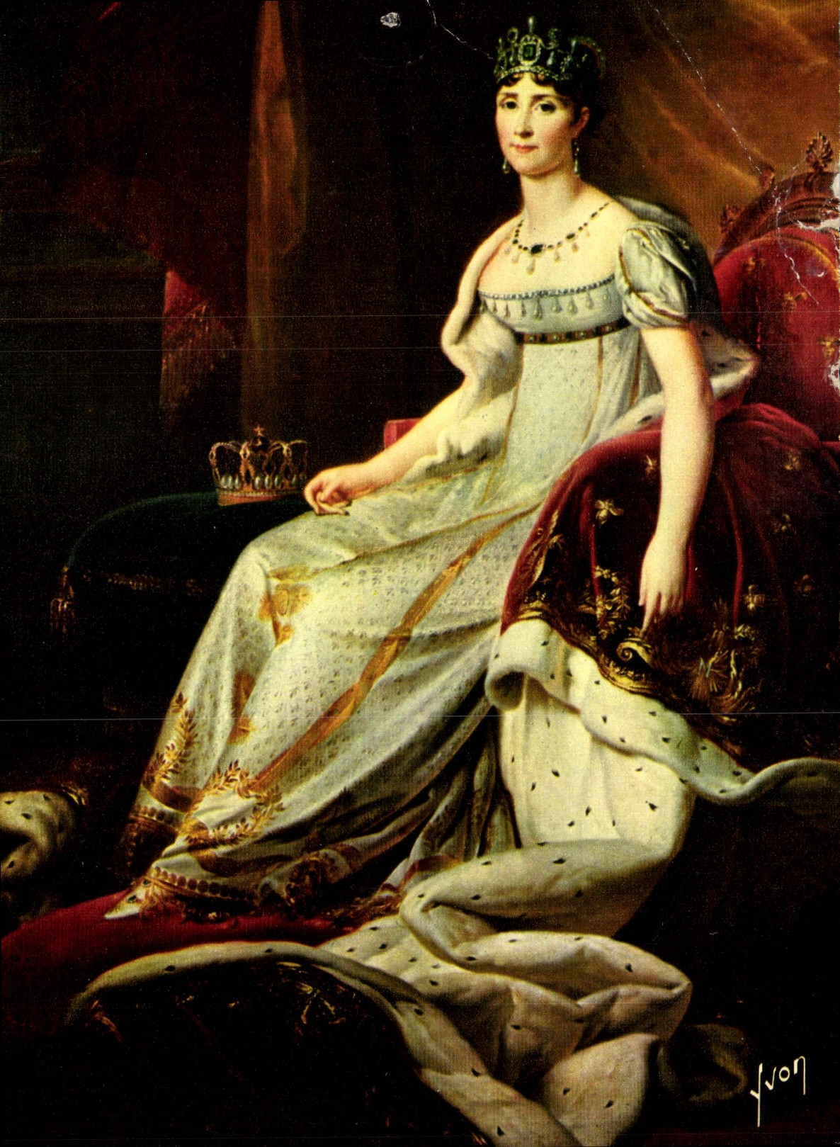 MODERN CARD Castle of Malmaison Rueil Malmaison the lmperatrice Josephine