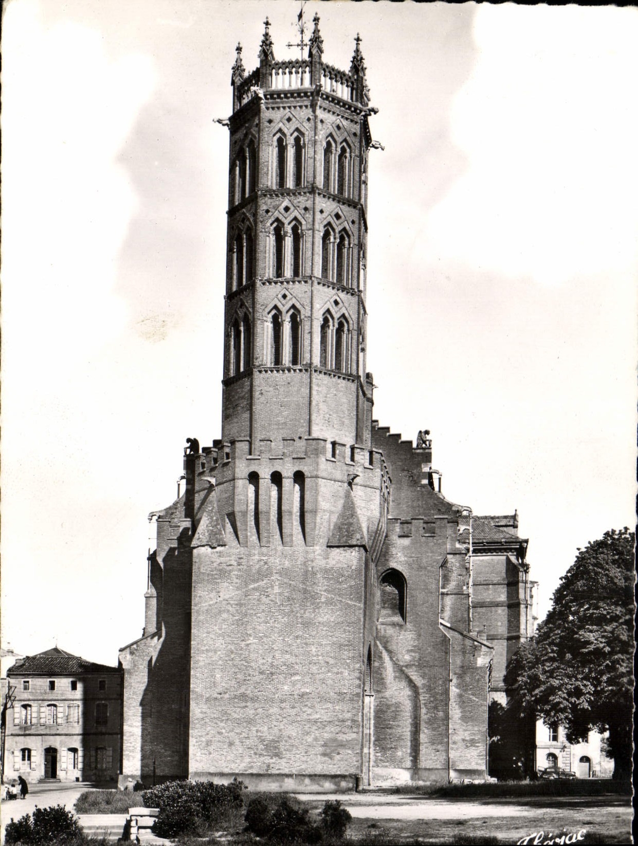 MODERN CARD Pamiers the Cathedral Holy Antonin