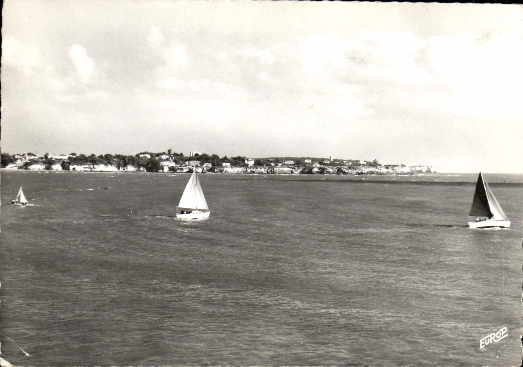 POSTAL MODERNA concha grande de Royan