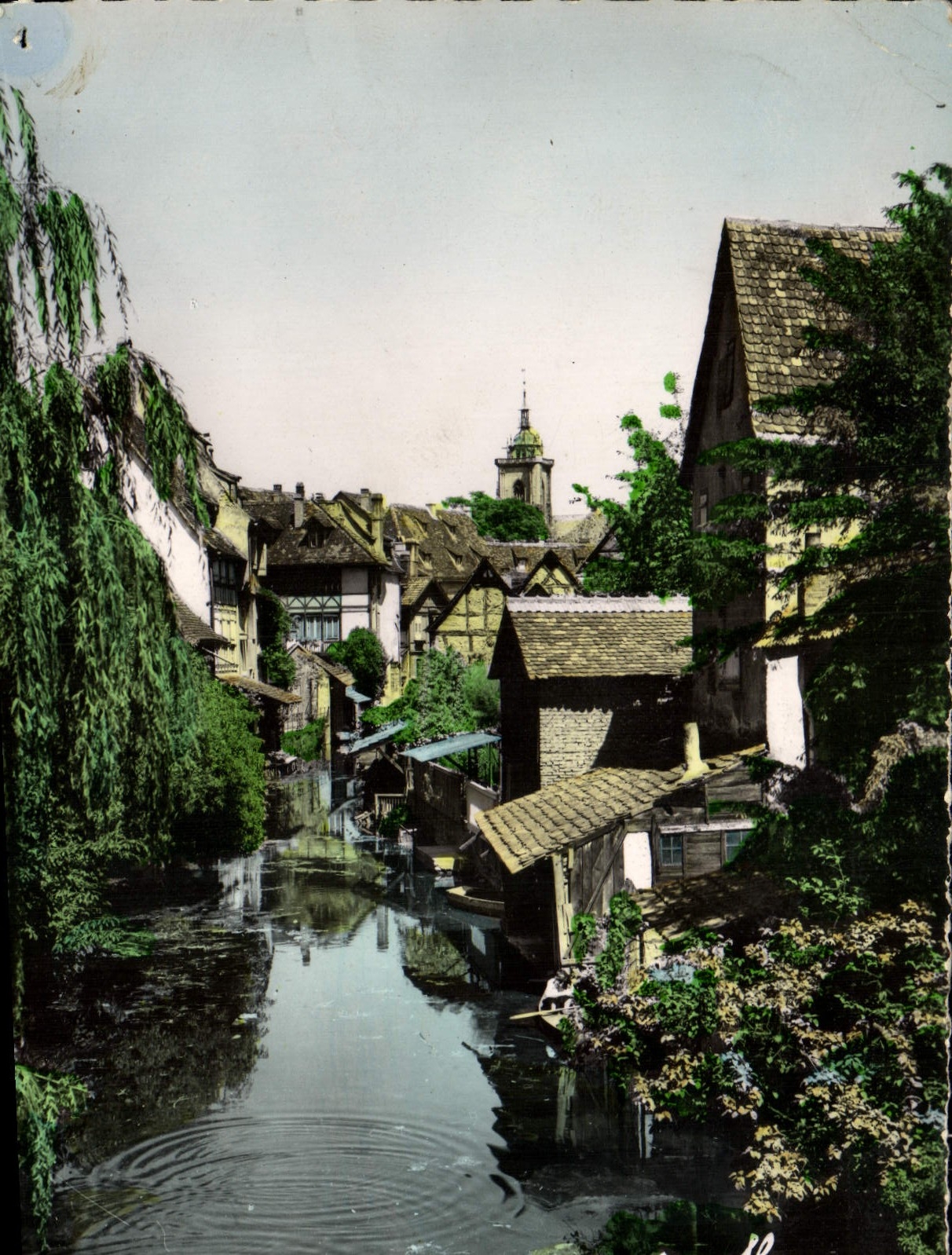 POSTAL MODERNA Colmar pequeña Venecia