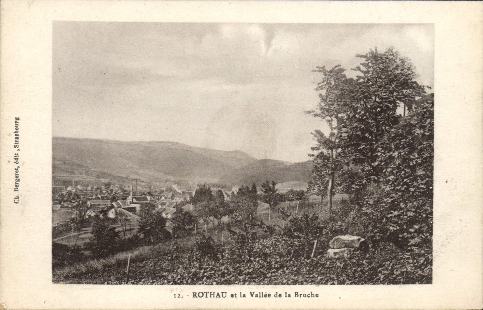 MODERN CARD Rothau and the Valley of the Beetle