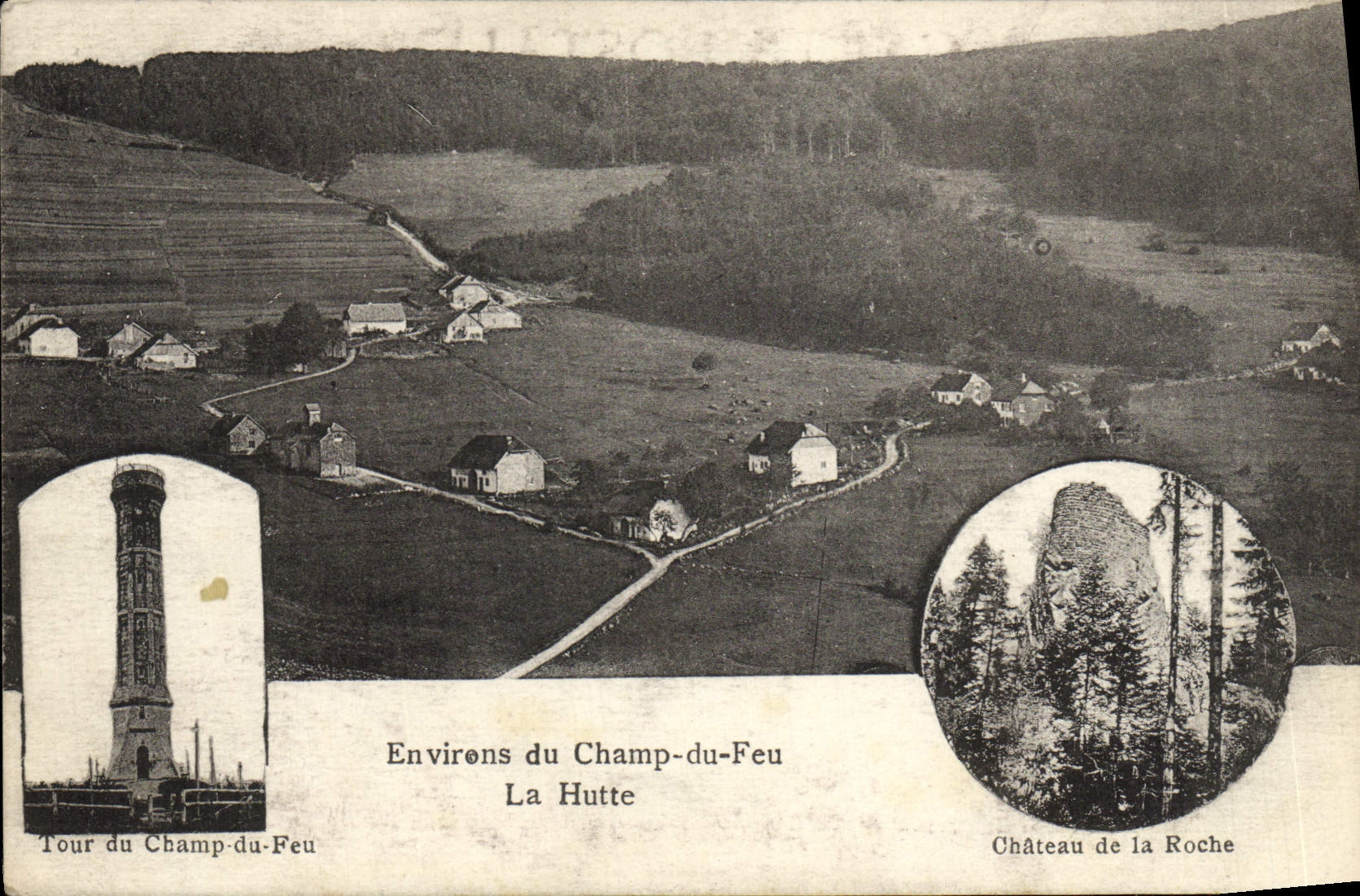 CPA Environs du Champ du Feu La Hutte