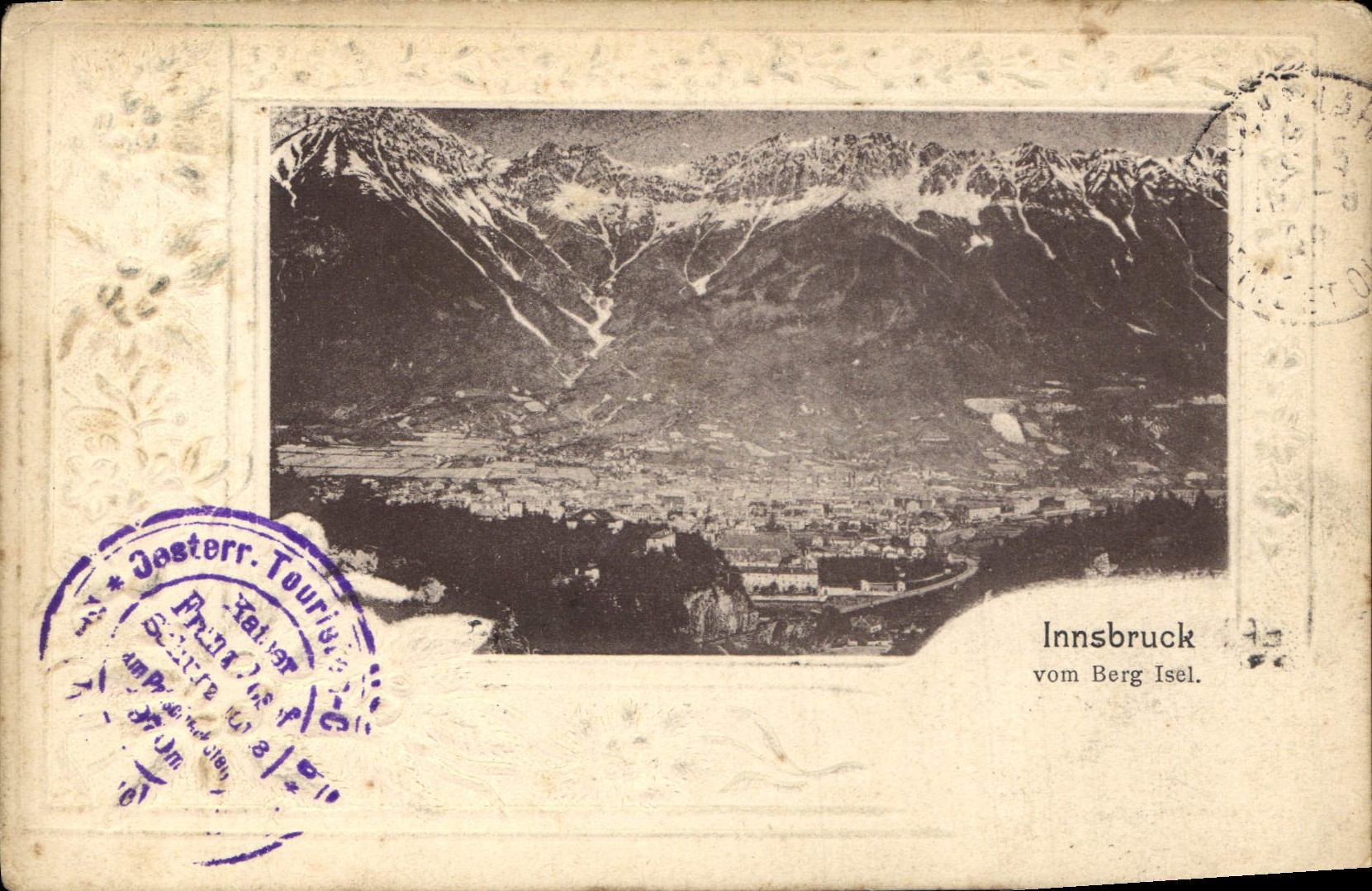 CPA Innsbruck vom Berg Isel