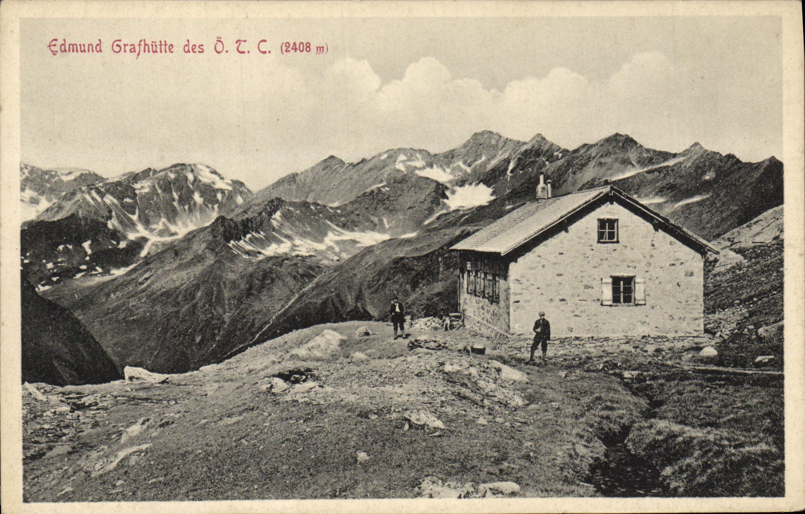 VINTAGE POSTCARD Edmund Grafthette of the OTC