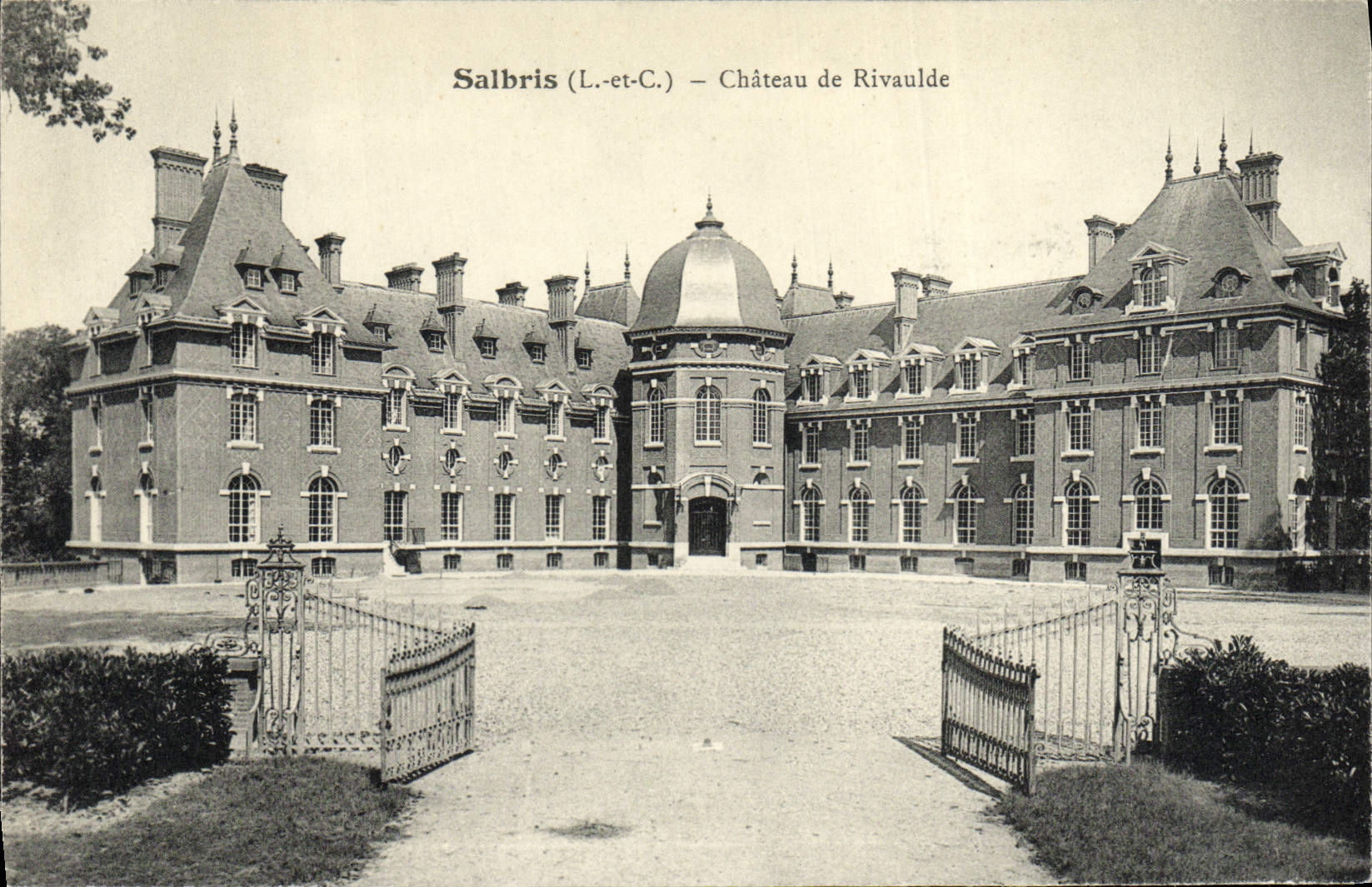 CPA Salbris Chateau de Rivaulde