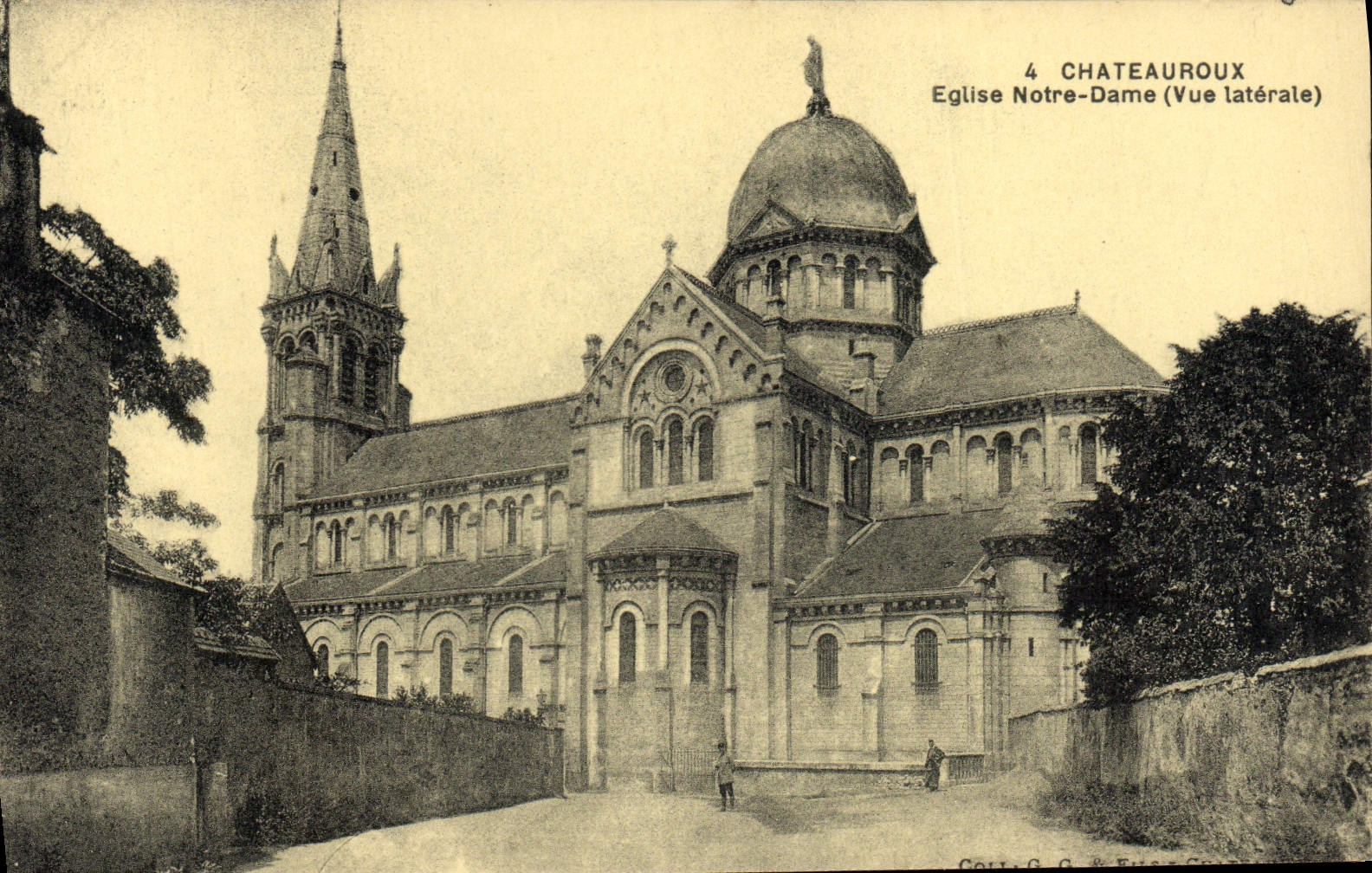 CPA Chateauroux Eglise Notre Dame