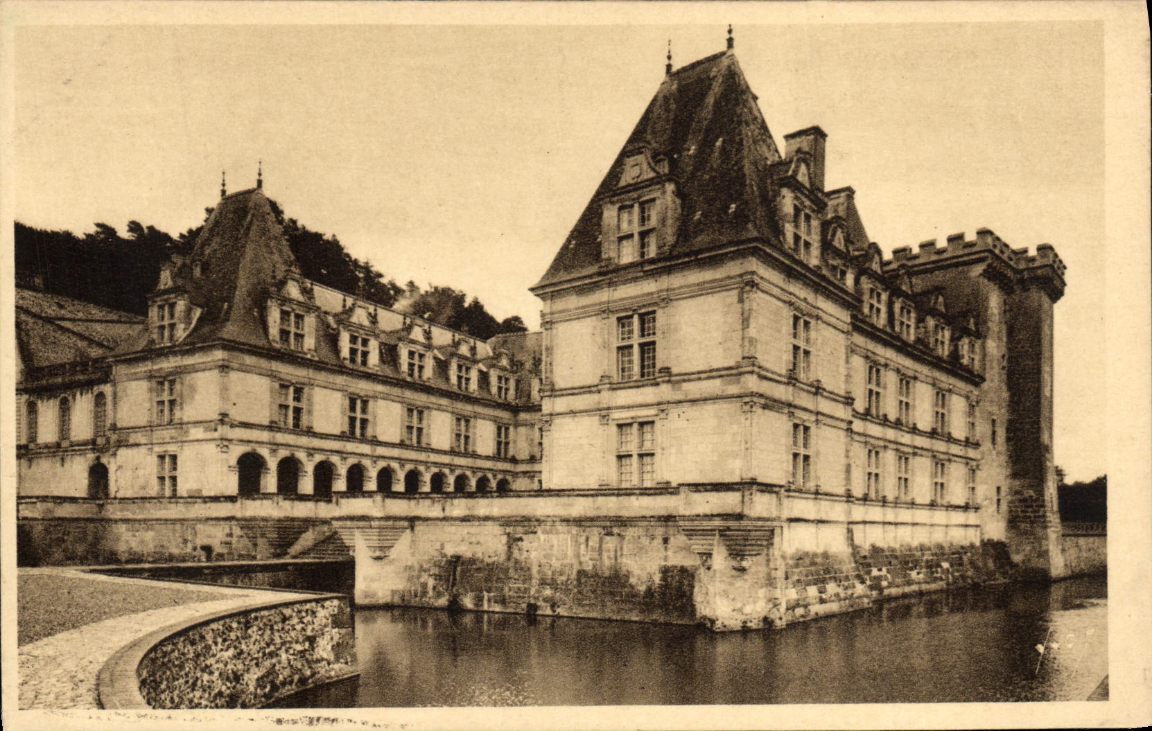 CPA Villandry Le Chateau