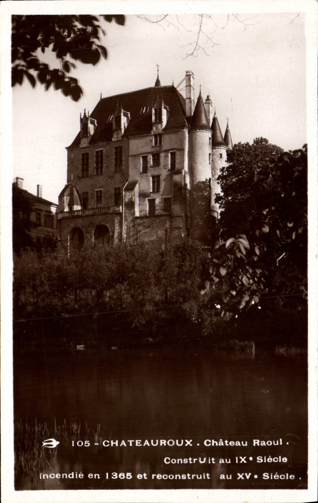 CPA Chateauroux Chateau Raoul